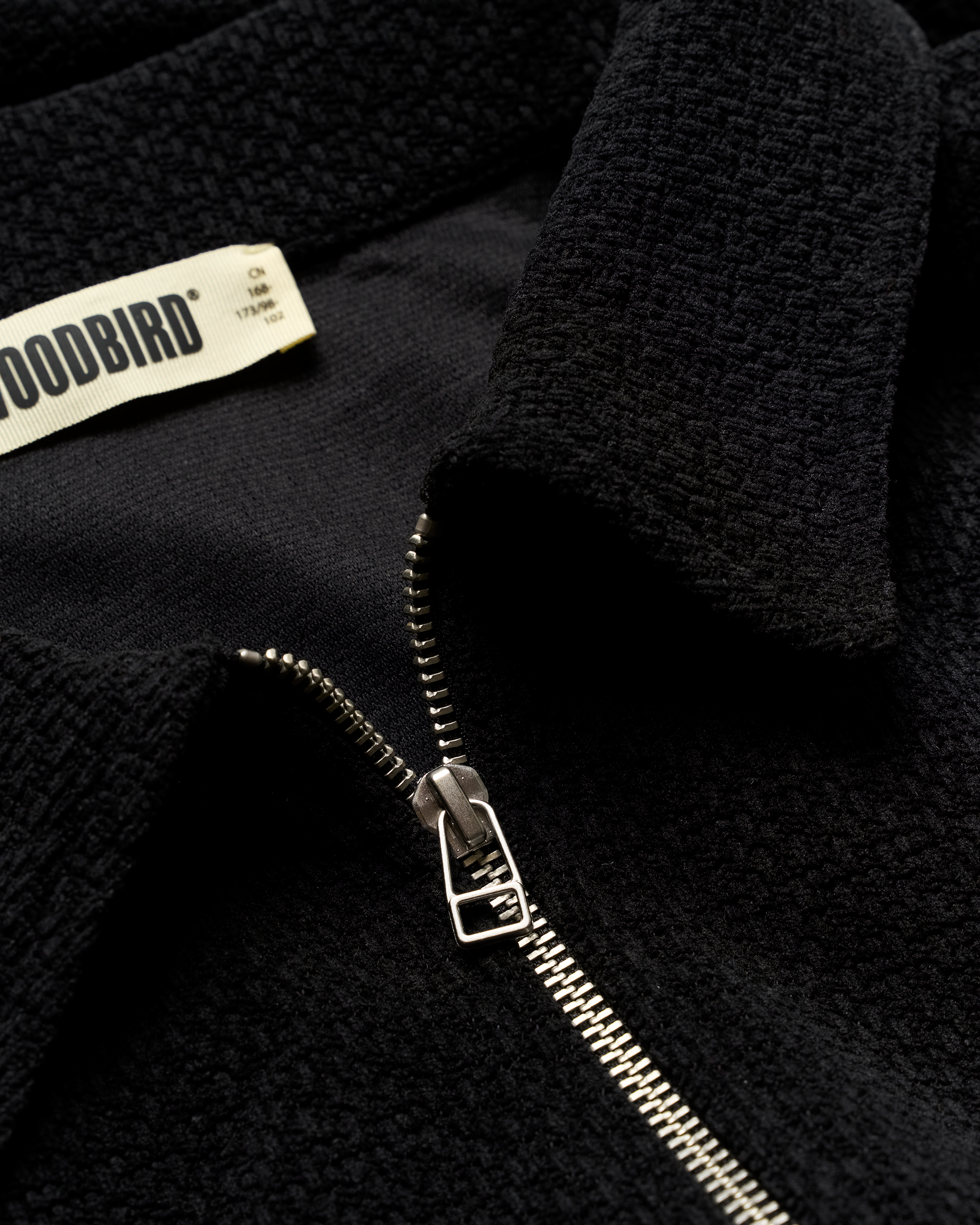 Hiro Ss Jiu Zip Polo | Black