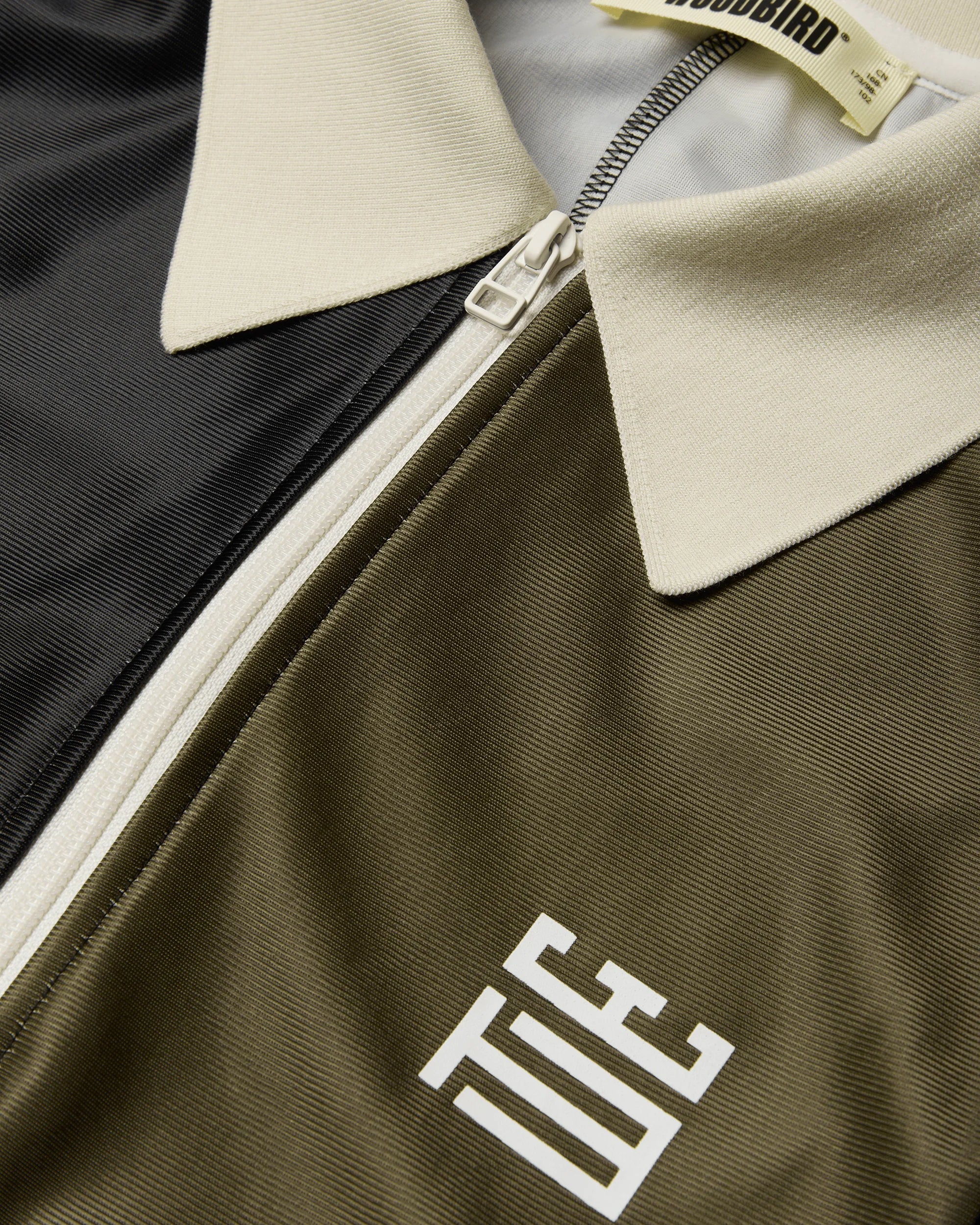 Hiro Sport Zip Polo | Dark Olive