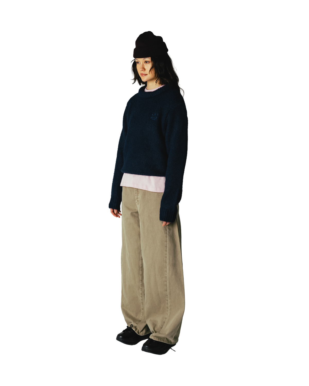 Hua Fluffy Crew | Navy