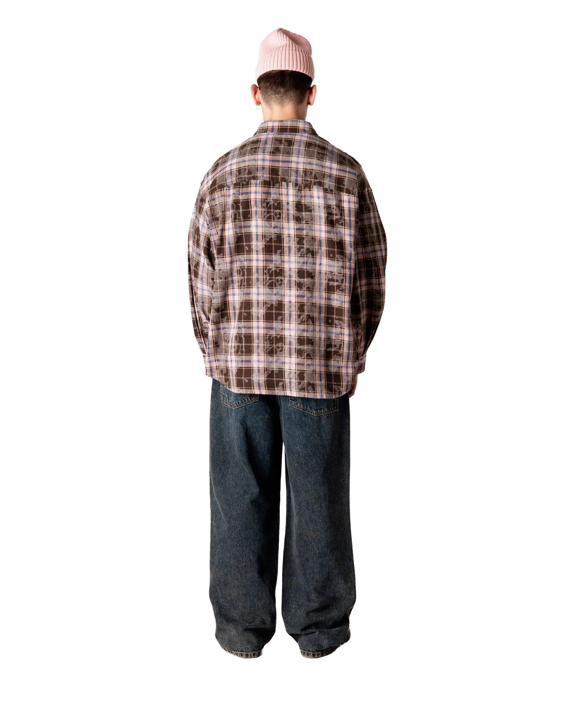 Jong Check Shirt | Brown Check