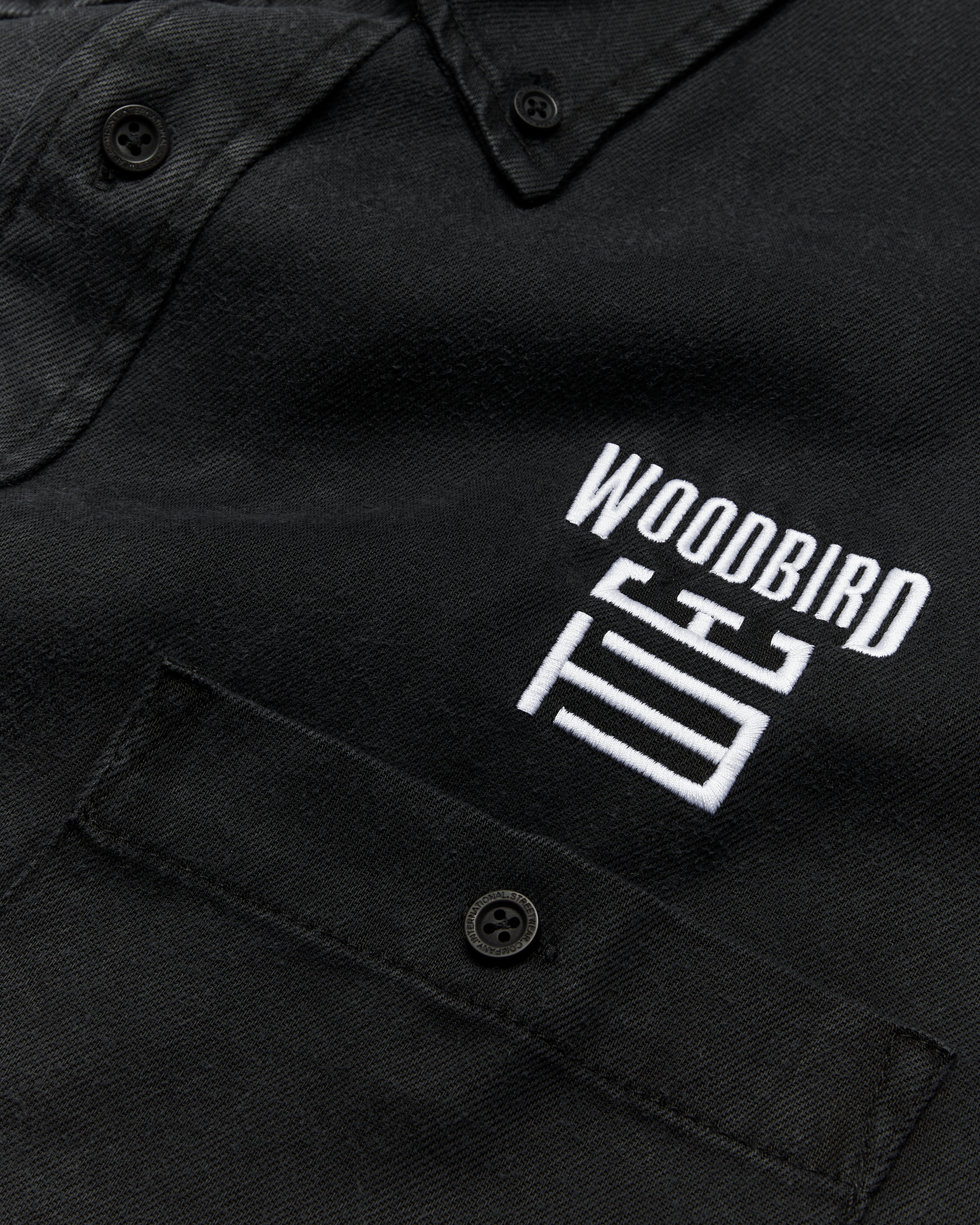 Jong Denim Shirt | Black