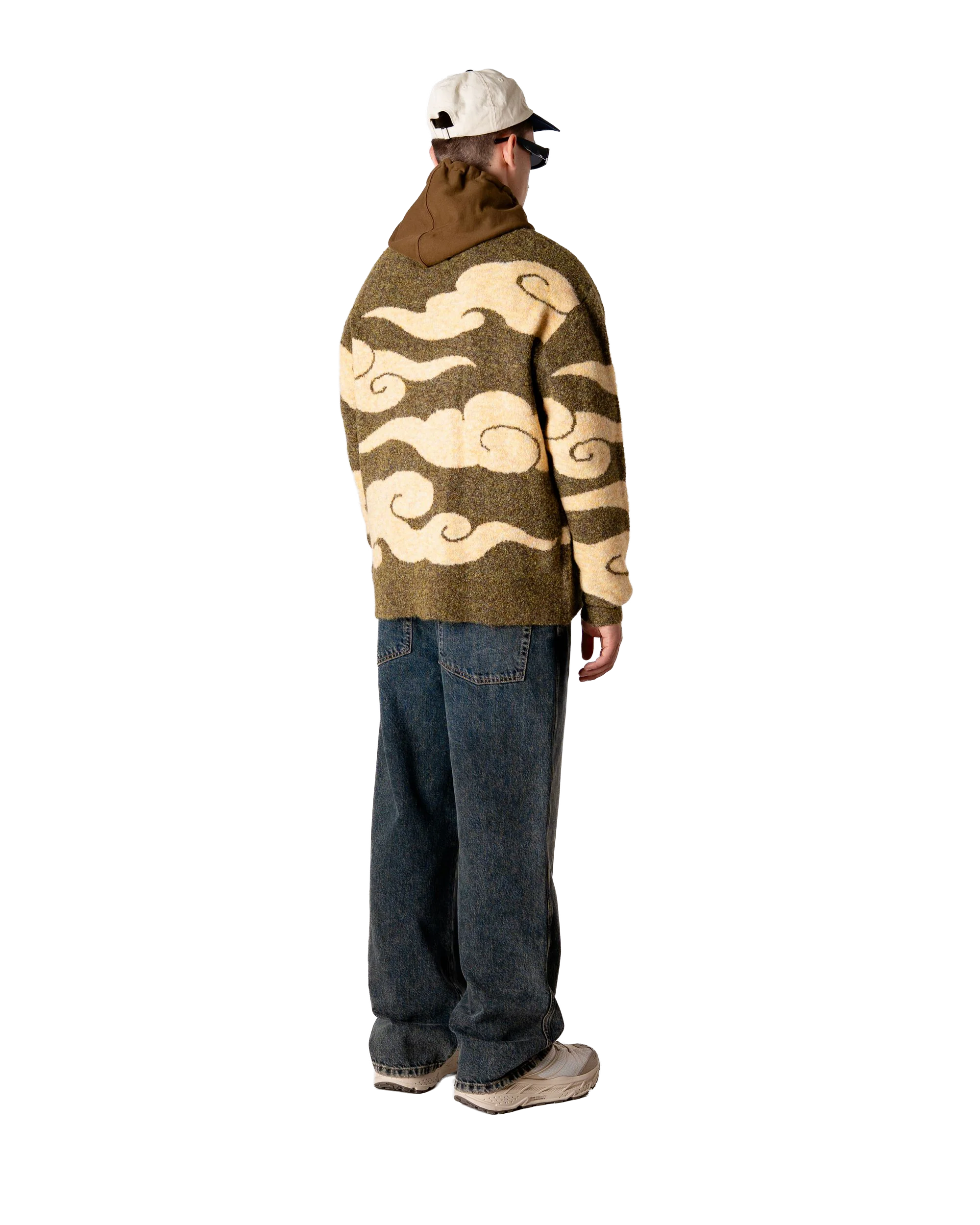 Koon Cloud Cardigan | Dark Green