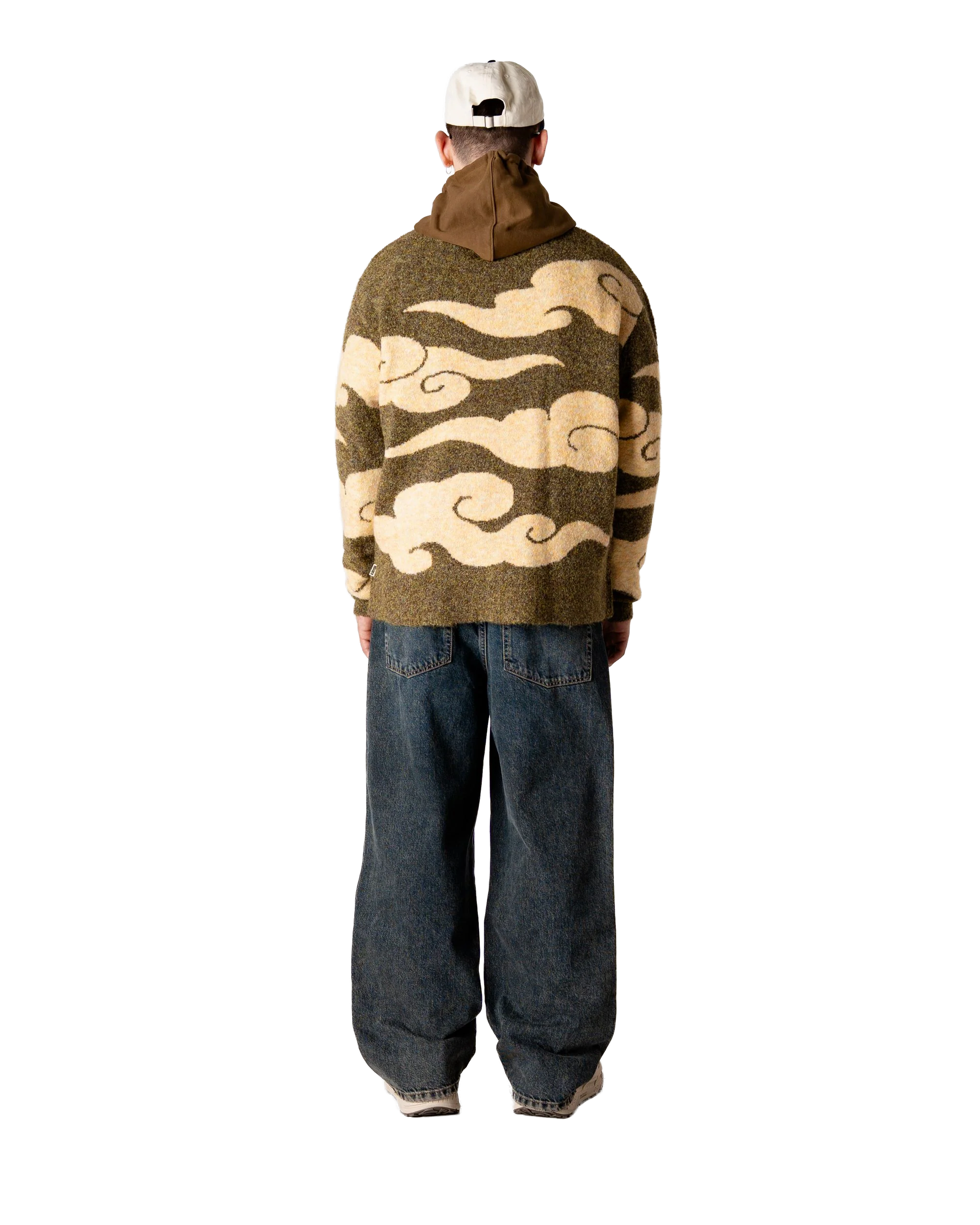 Koon Cloud Cardigan | Dark Green
