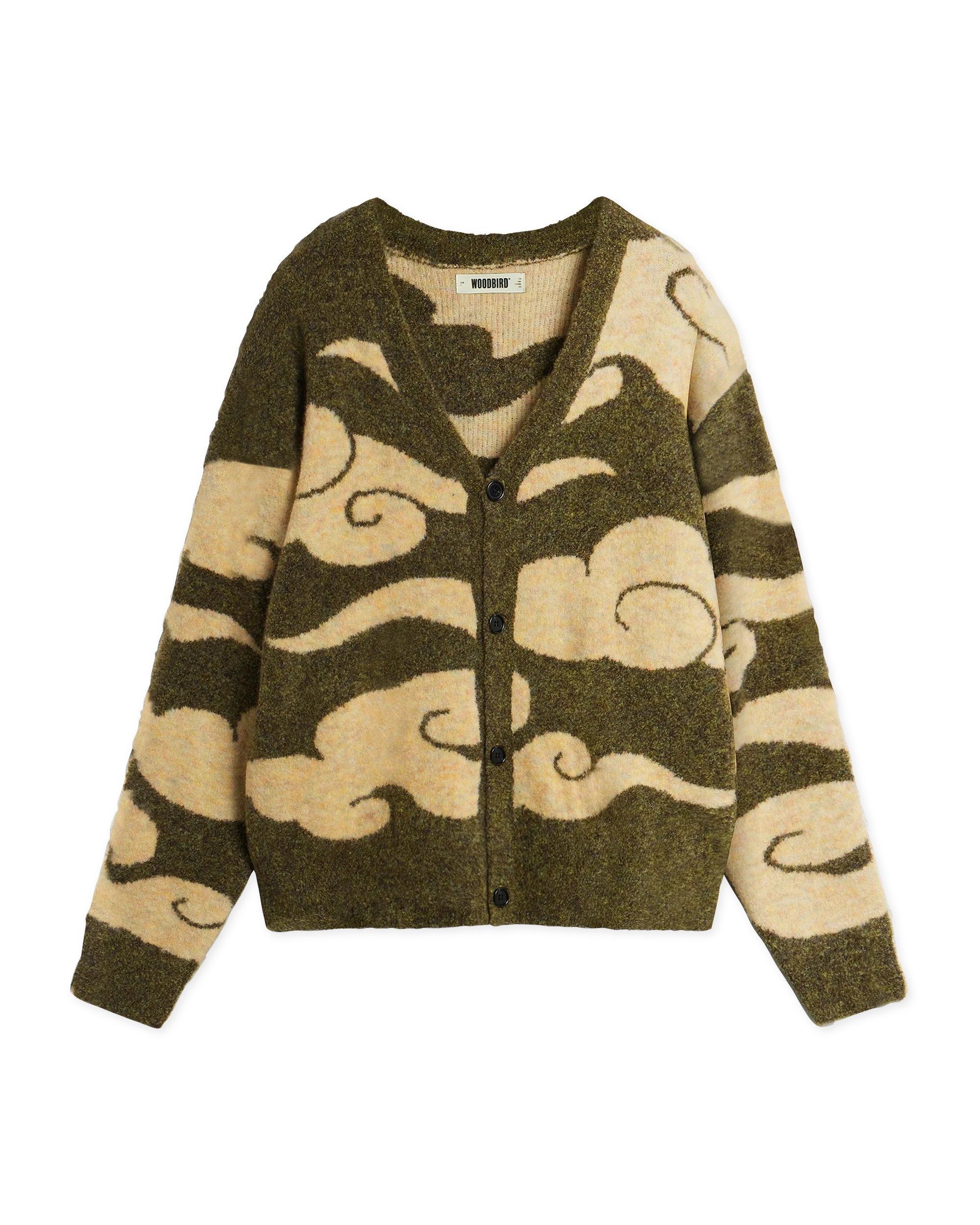 Koon Cloud Cardigan | Dark Green