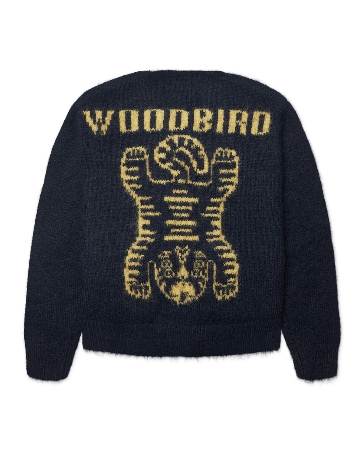 Koon Zip Tiger Cardigan | Navy