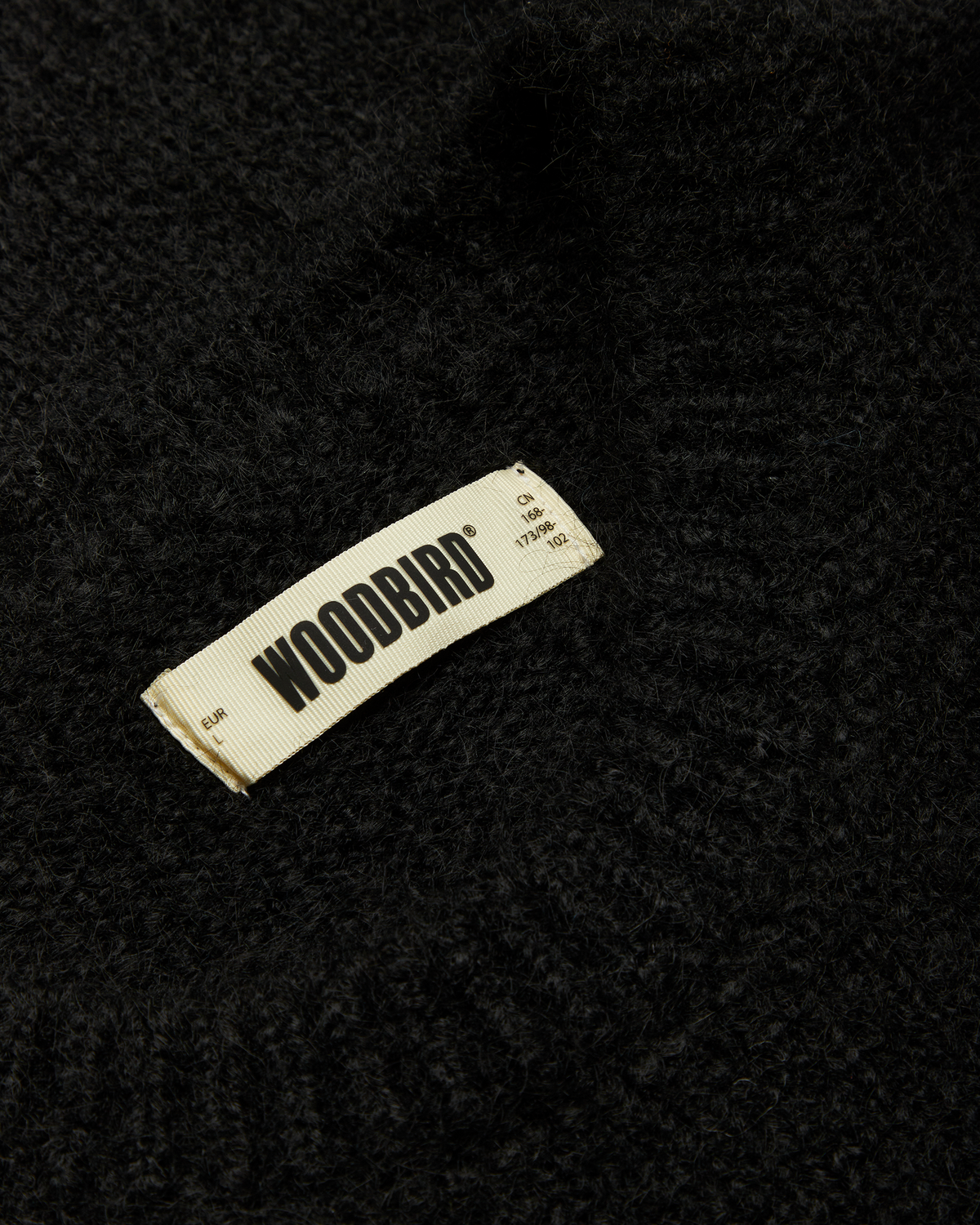Kurt Mohairy Crew | Black