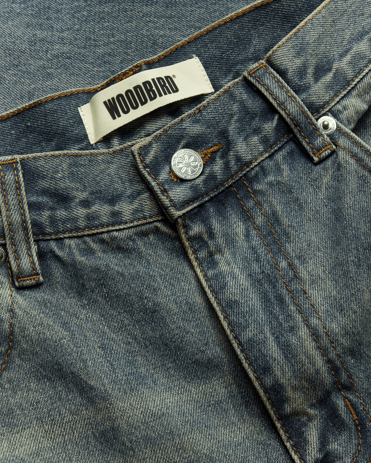 Leroy Vintage Jeans | Washed Mid Blue