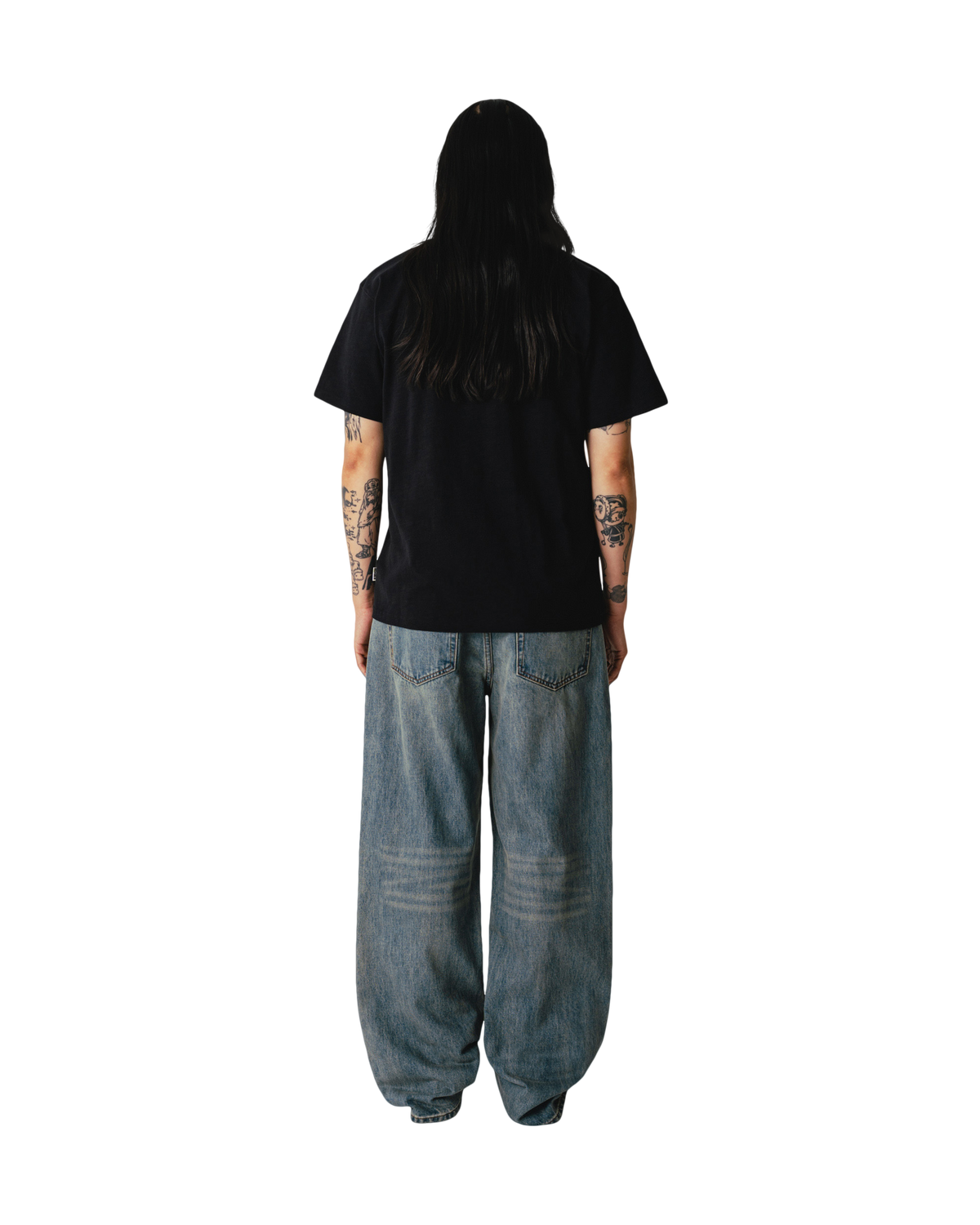 Leroy Vintage Jeans | Washed Mid Blue