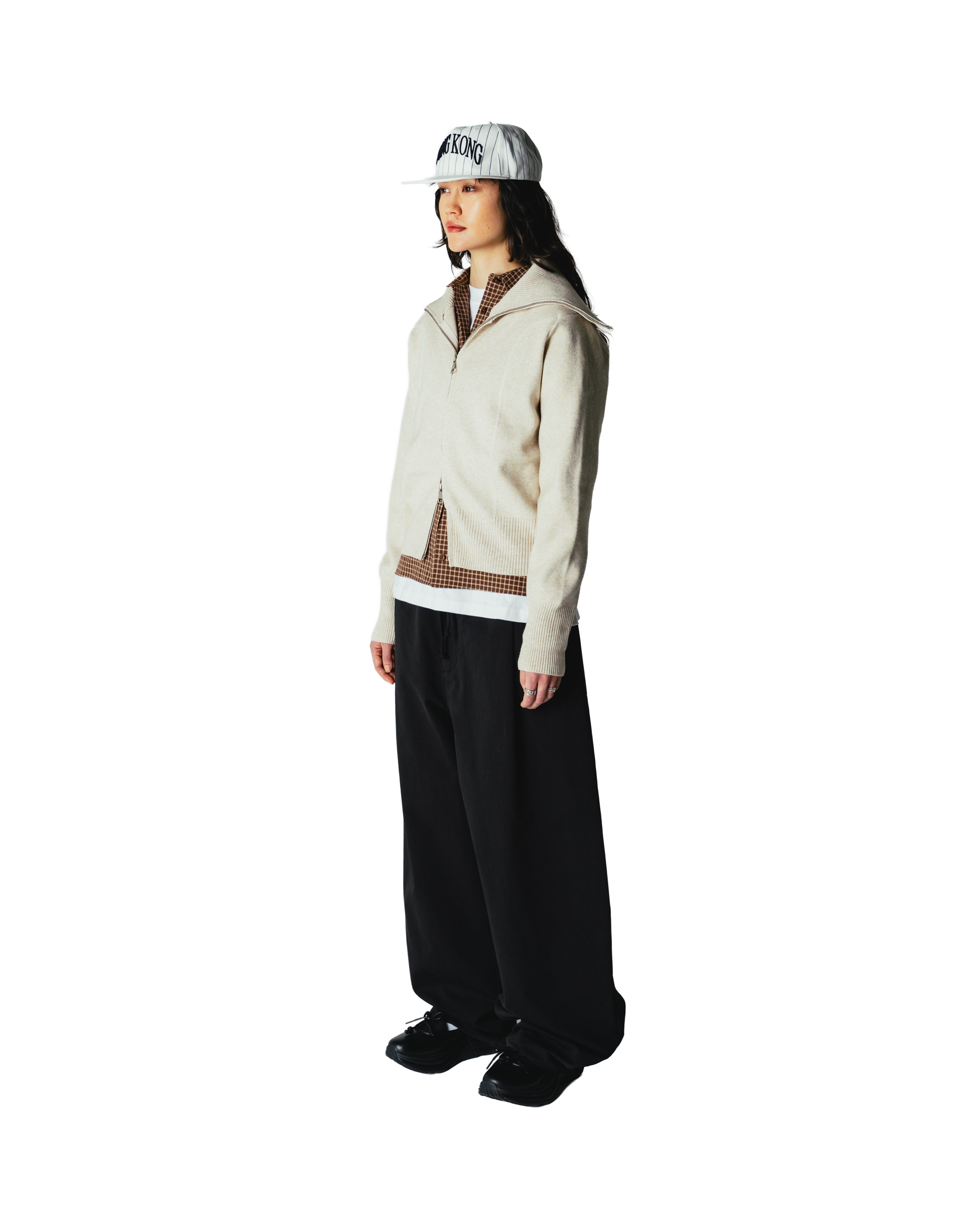 Lily Full Zip Cardigan | Light Sand