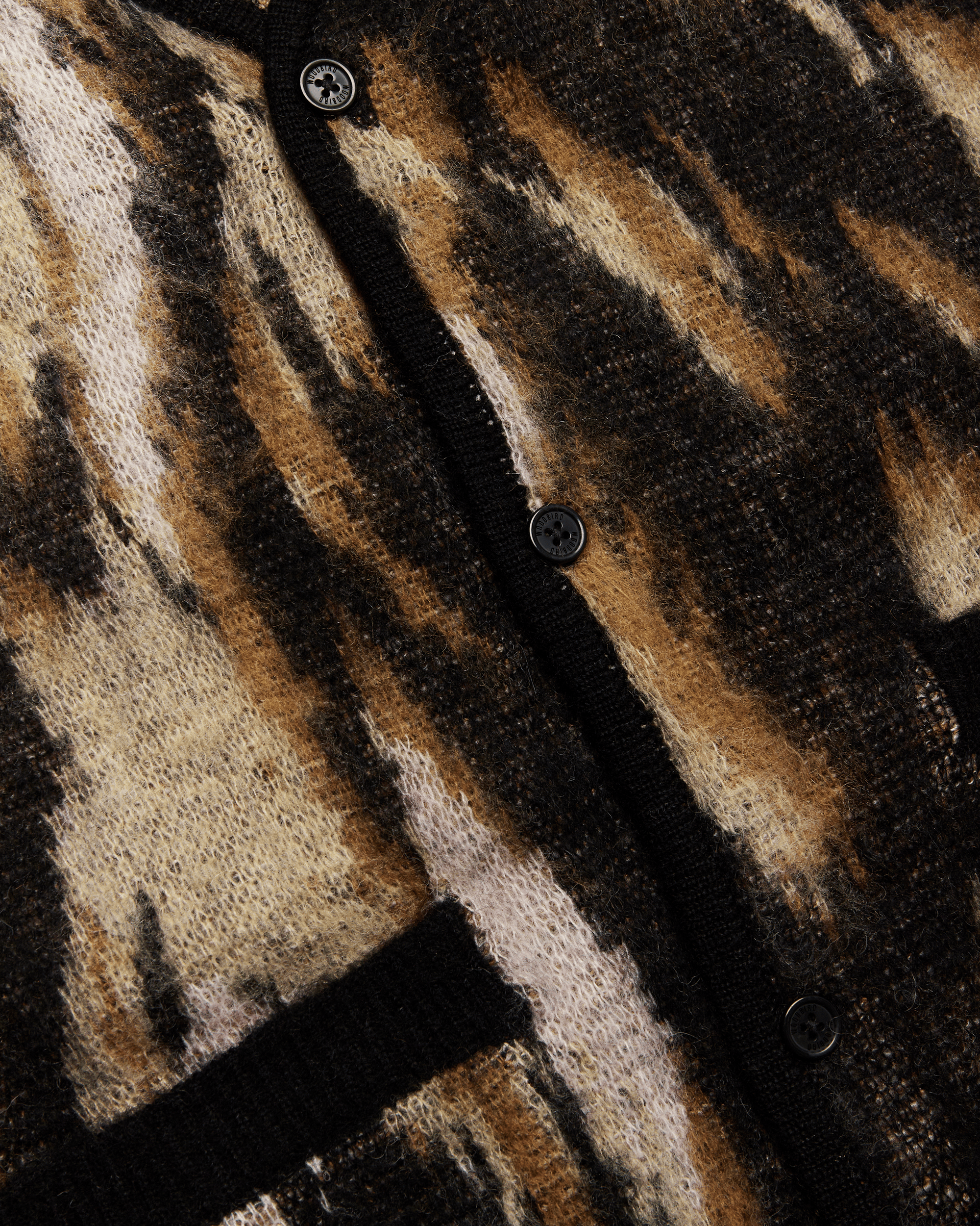 Oni Multi Cardigan | Sand-black