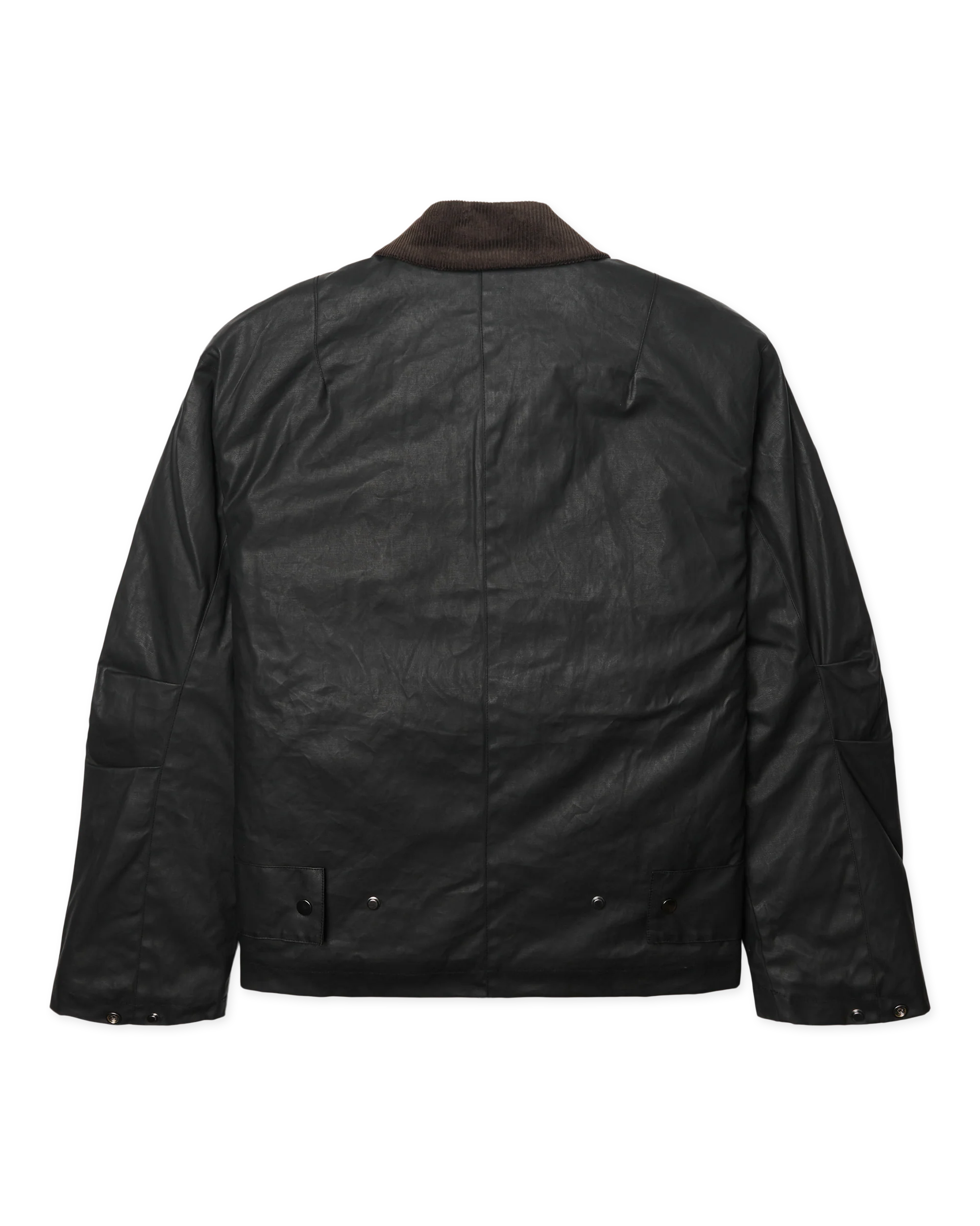 Ping Waxed Short Jacket | Black