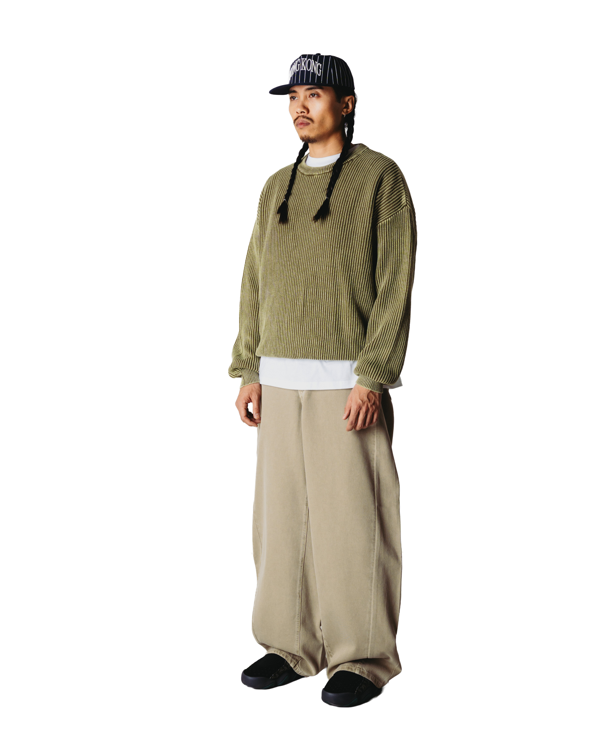 Sake Washed Crew | Dark Olive