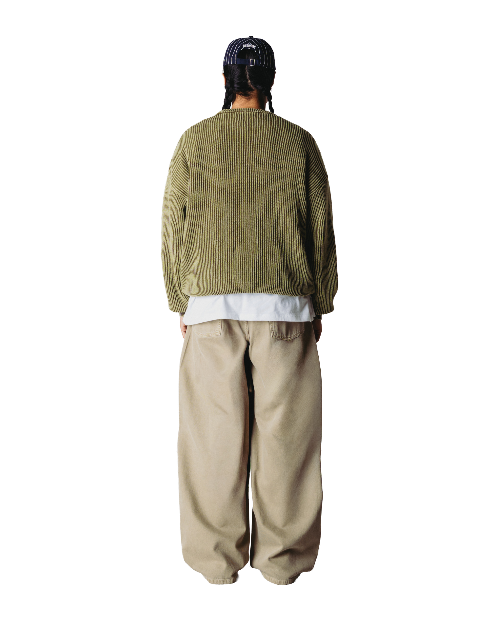 Sake Washed Crew | Dark Olive