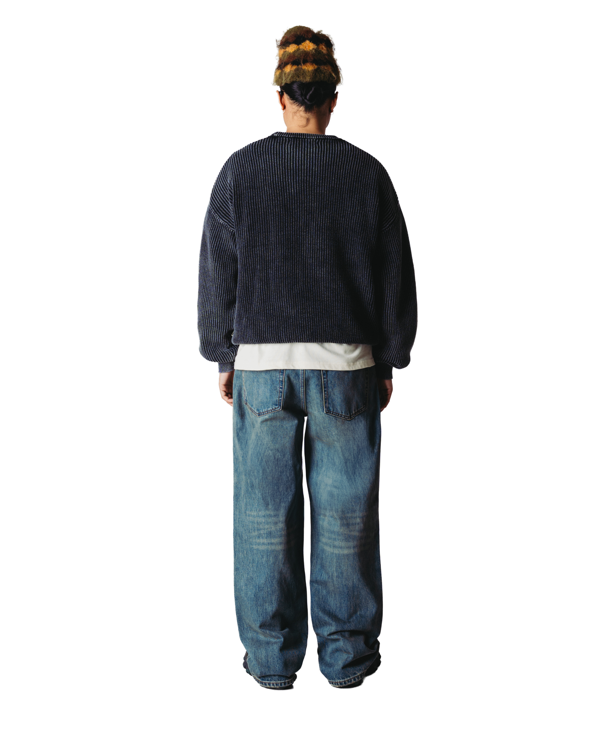 Sake Washed Crew | Washed Black