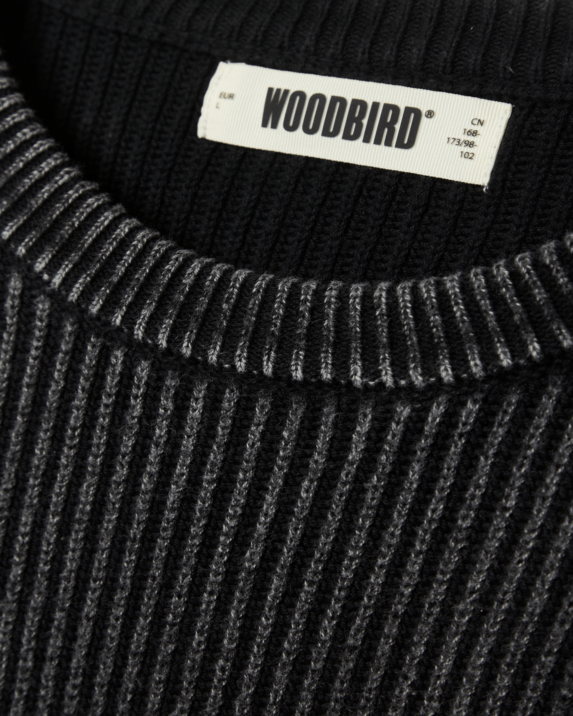 Sake Washed Crew | Washed Black