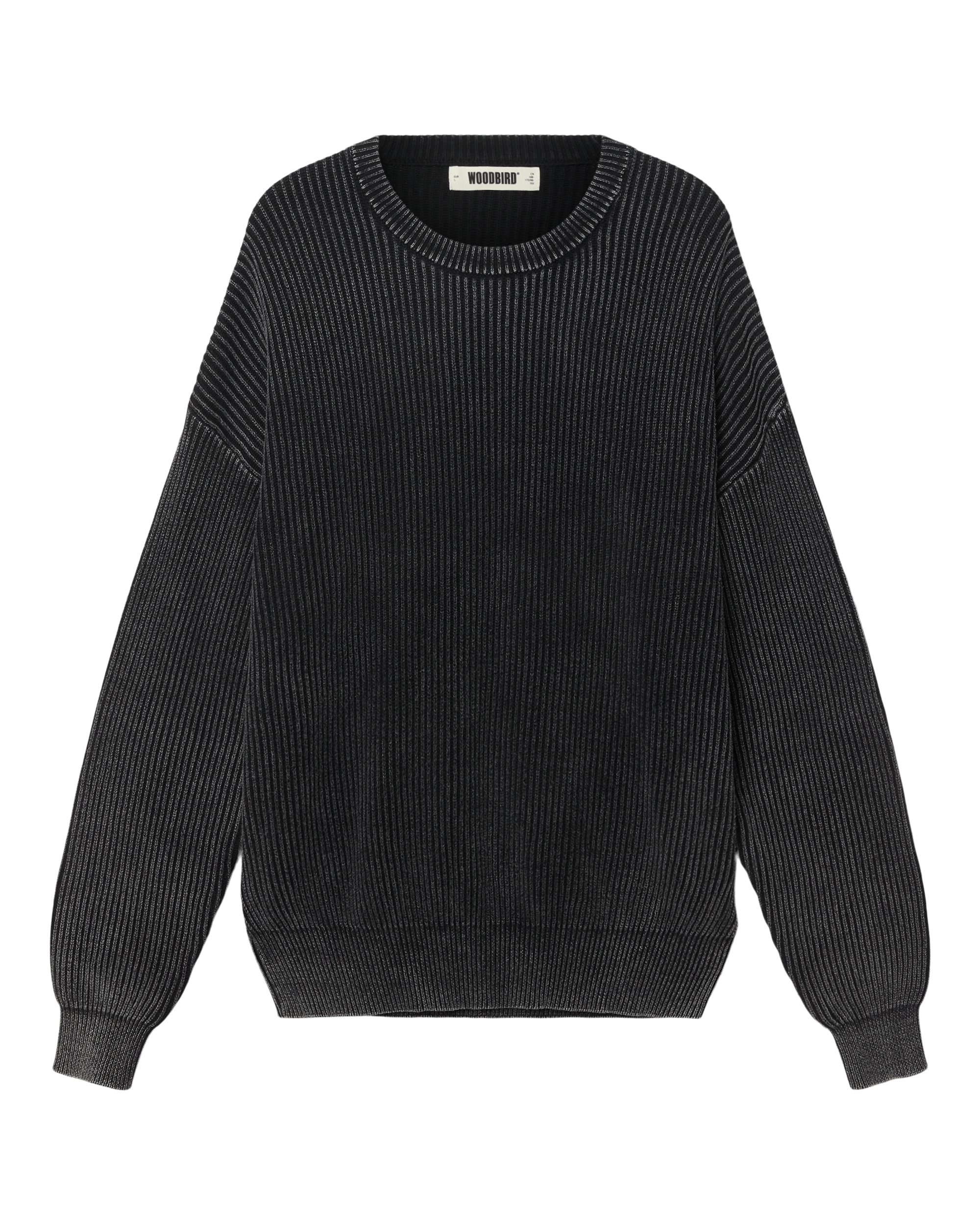 Sake Washed Crew | Washed Black