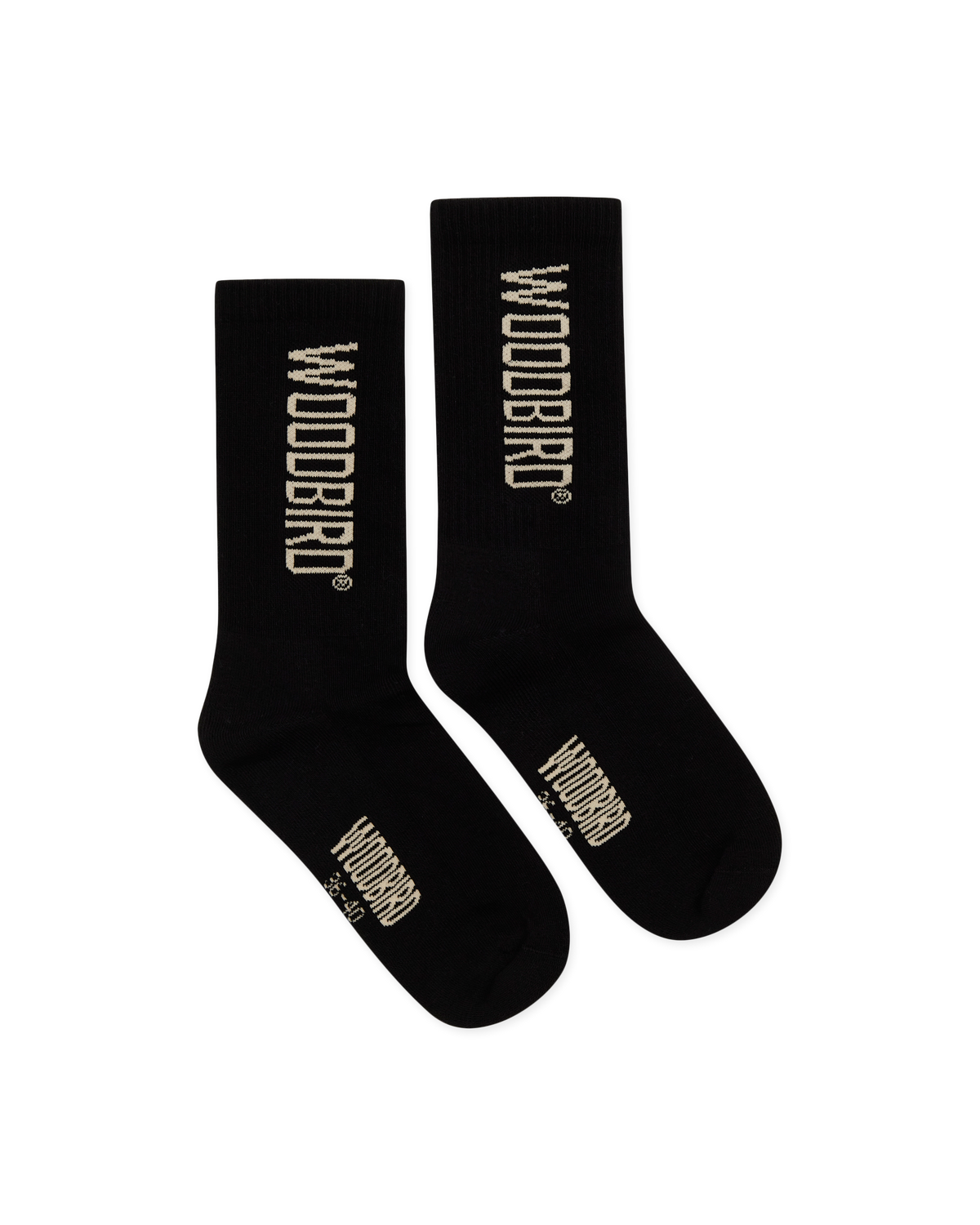 Tennis Logo Socks | Black