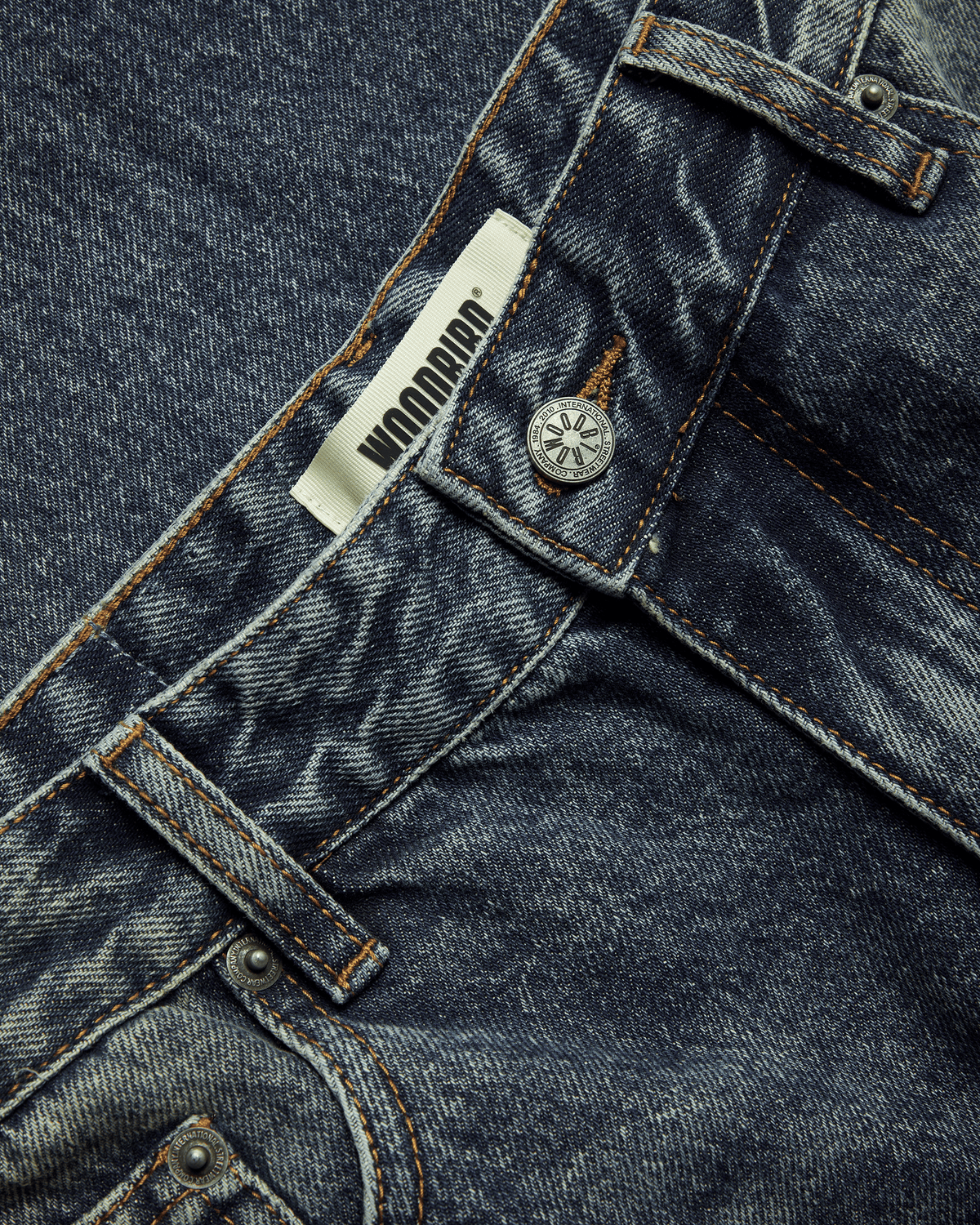 Vega Twisted Jeans | Blue Vintage