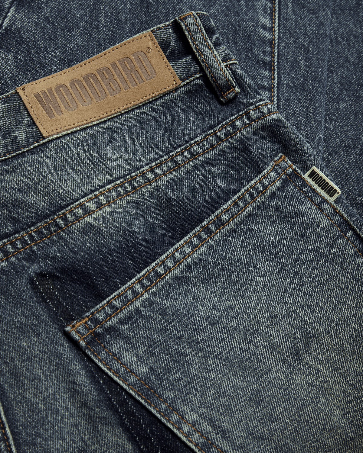 Vega Twisted Jeans | Blue Vintage