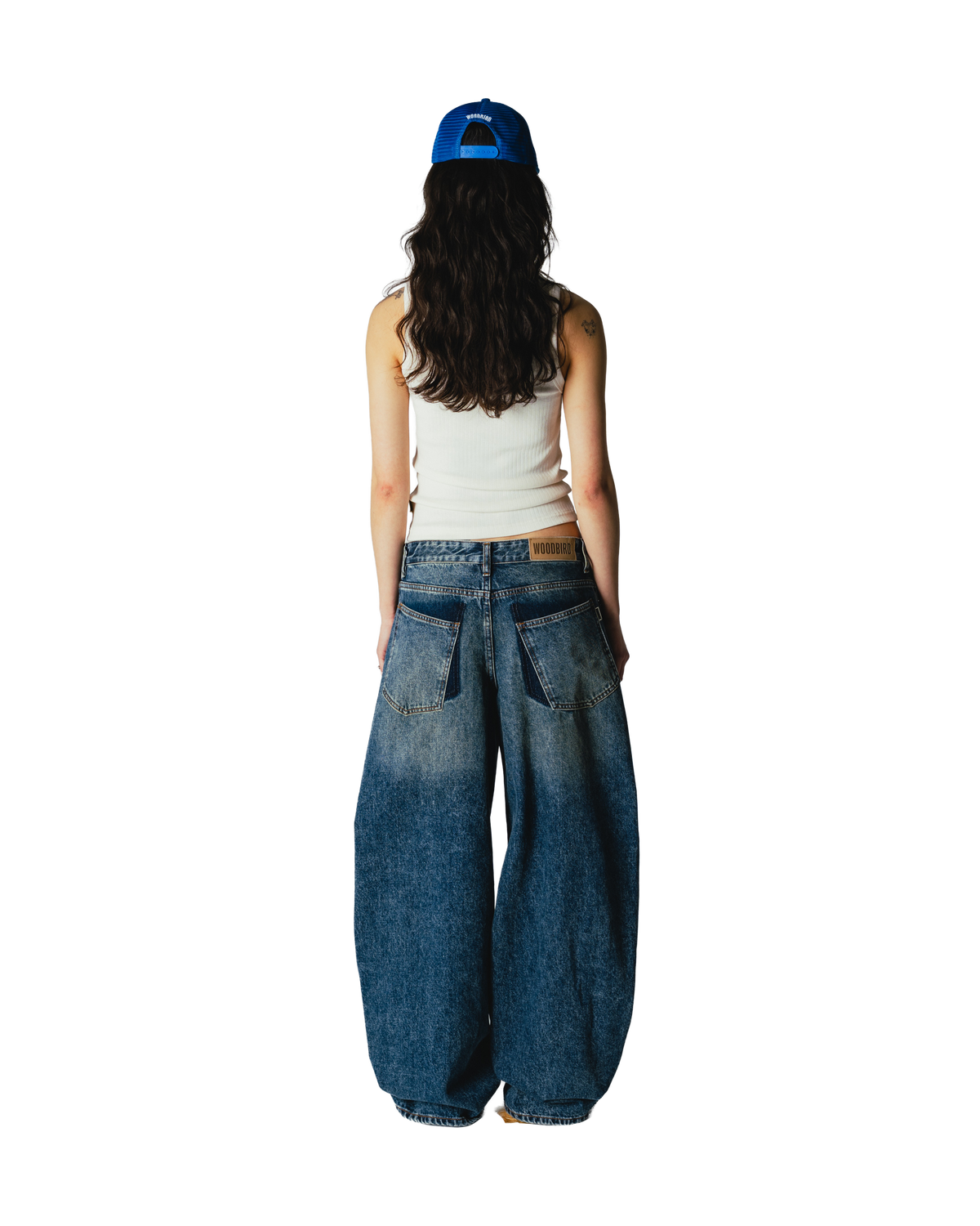 Vega Twisted Jeans | Blue Vintage