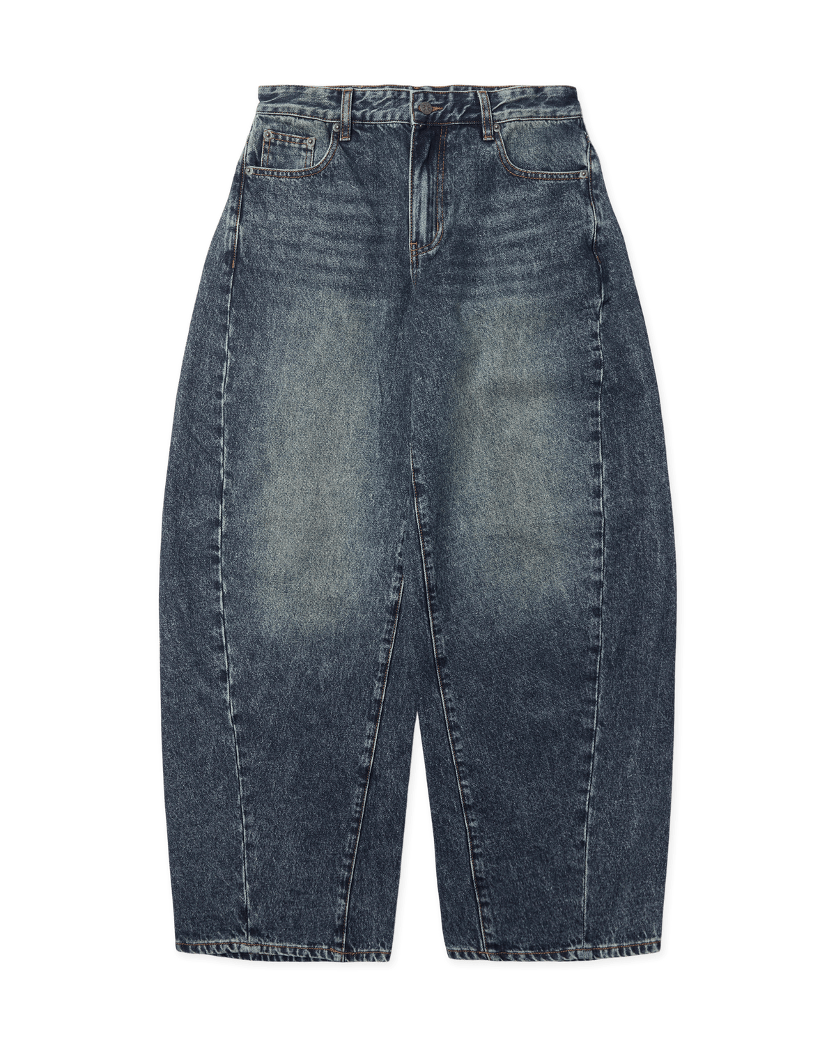 Vega Twisted Jeans | Blue Vintage