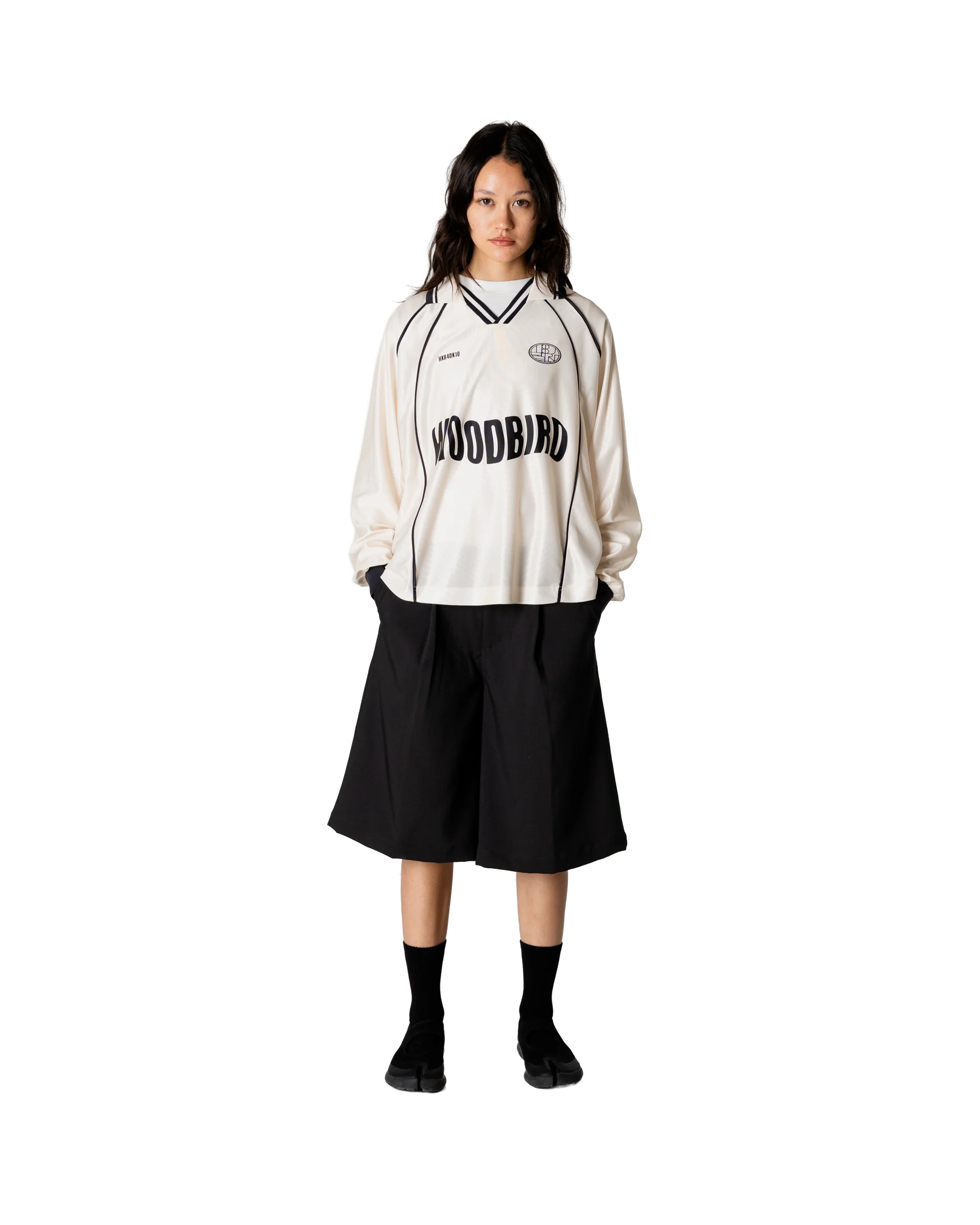 Waka L/S Sports Polo | Off White