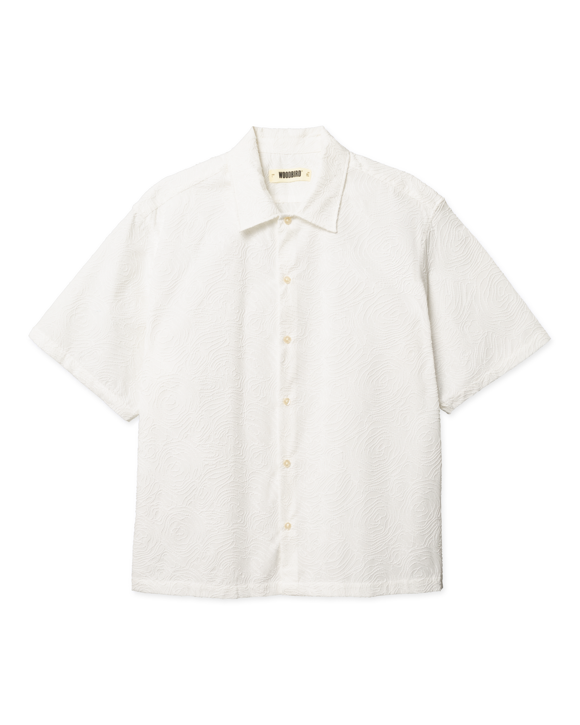 Wang Embroidery Shirt | Off White