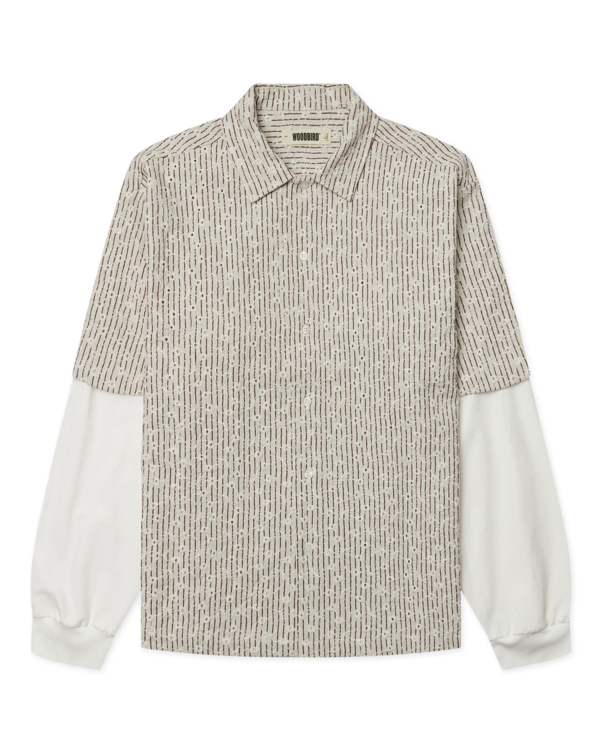 Wang J Sleeve Shirt | Off White