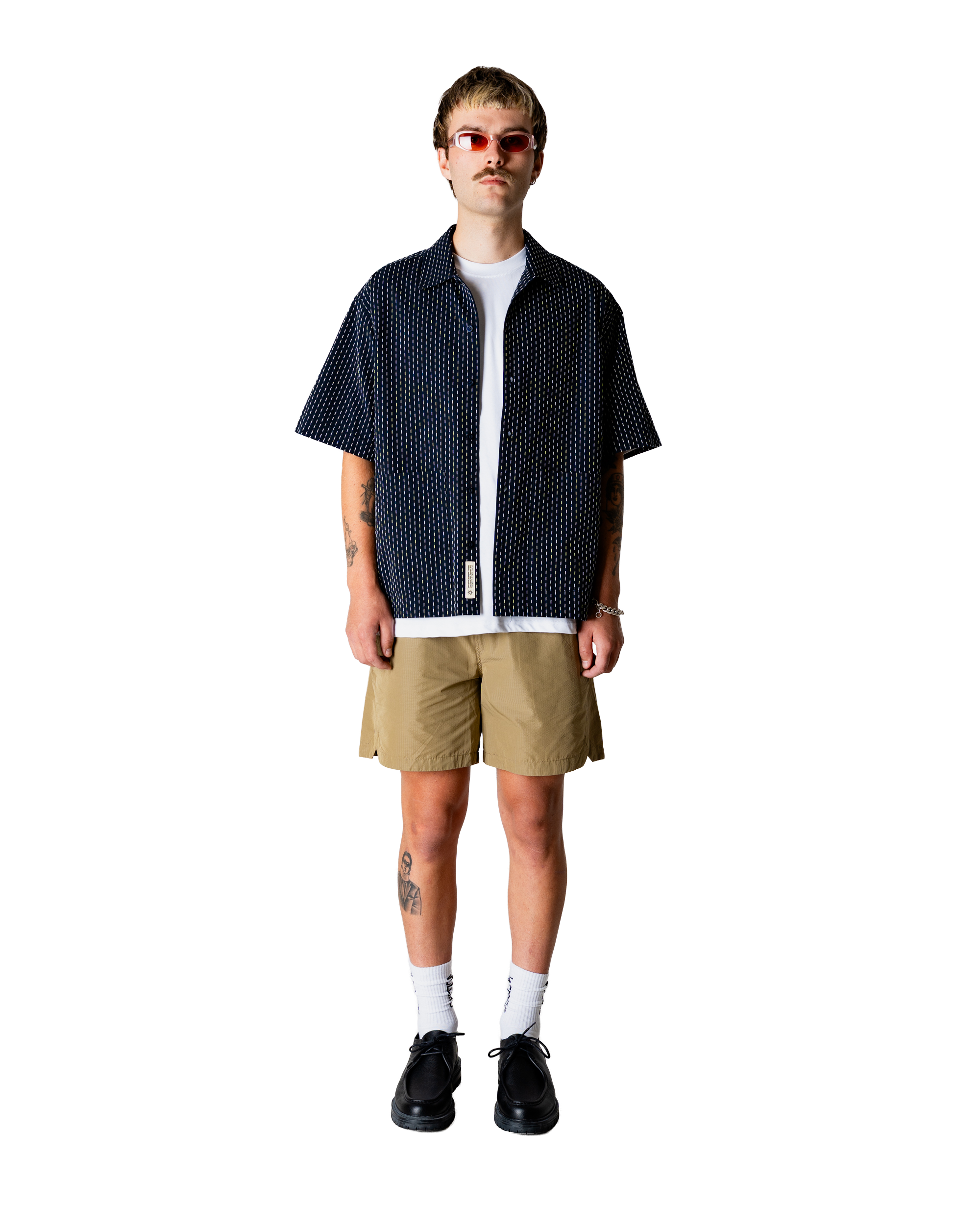 Wang Shiko Shirt | Dark Navy