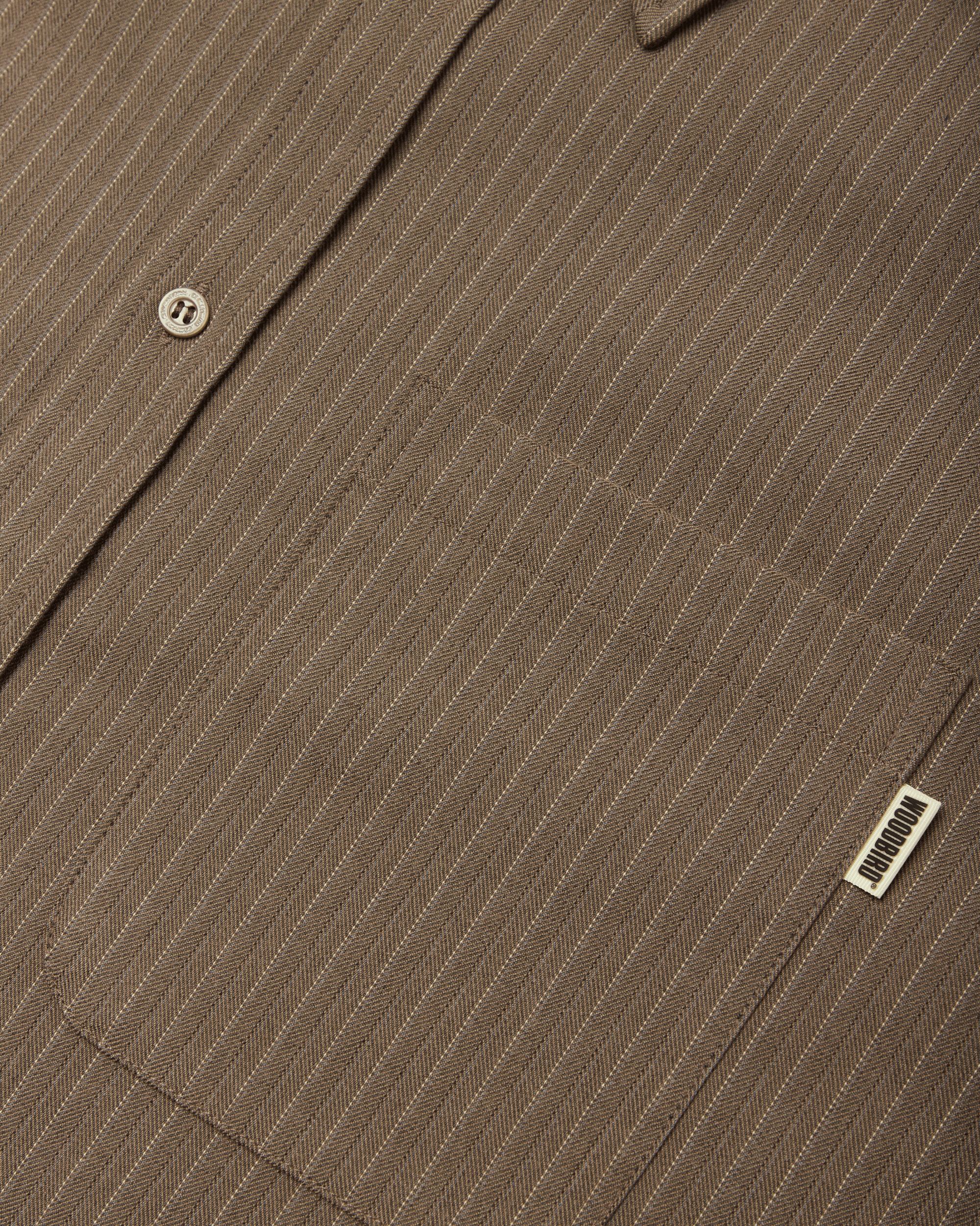 Xing Hb Stripe Shirt | Dark Olive
