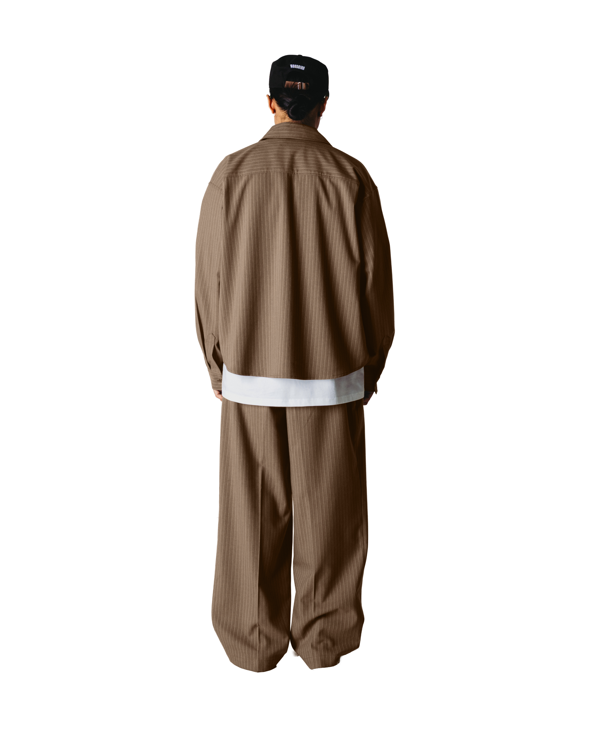 Xing Hb Stripe Shirt | Dark Olive
