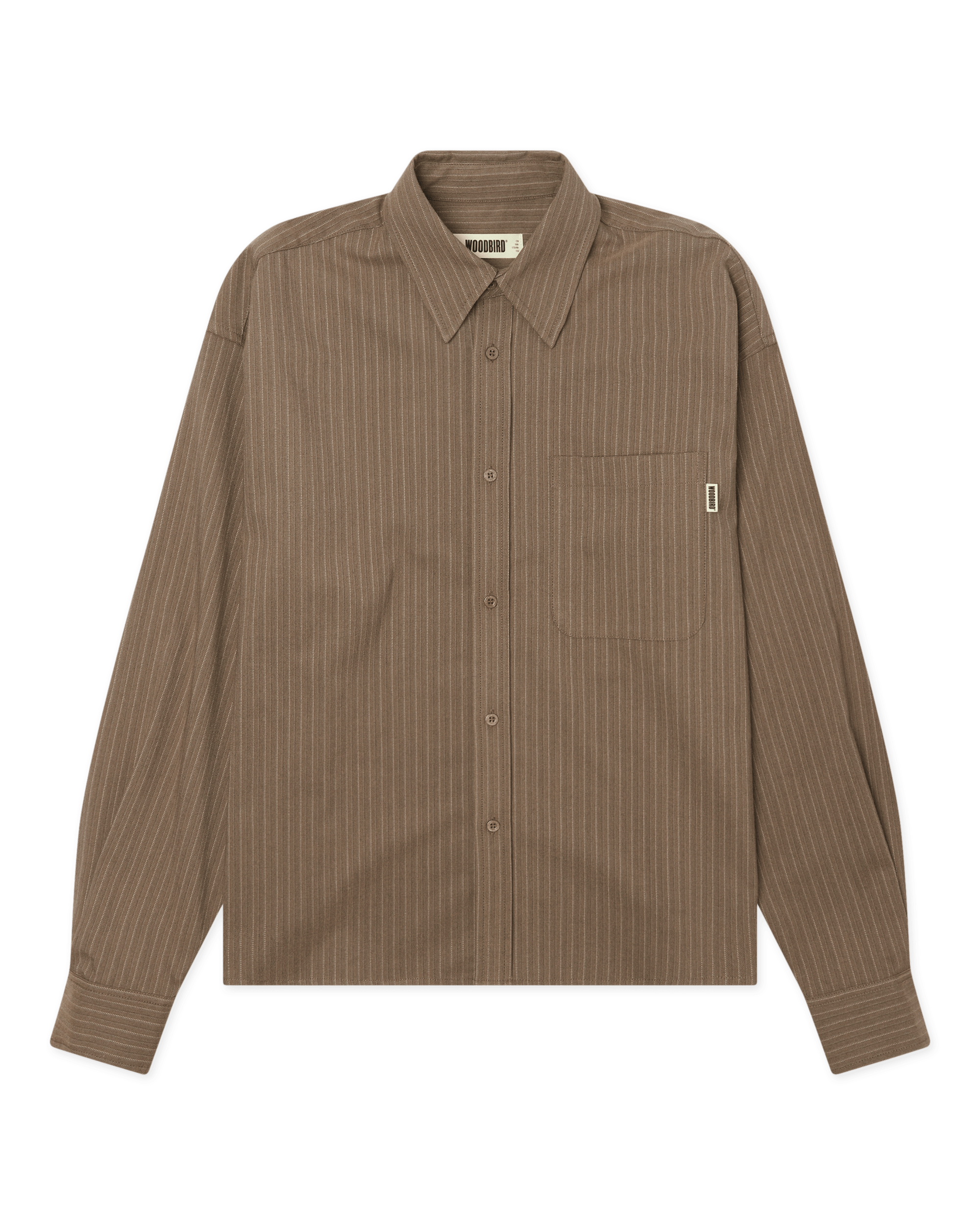 Xing Hb Stripe Shirt | Dark Olive