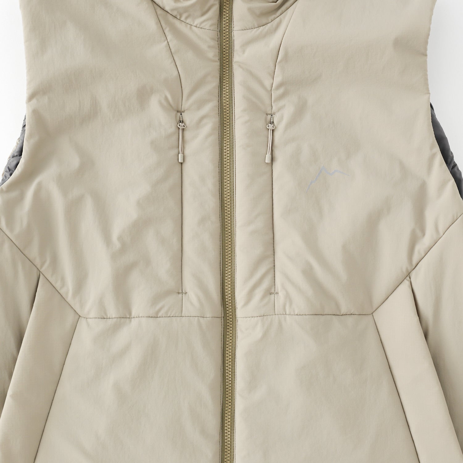 Nylon Insulation Vest | Beige