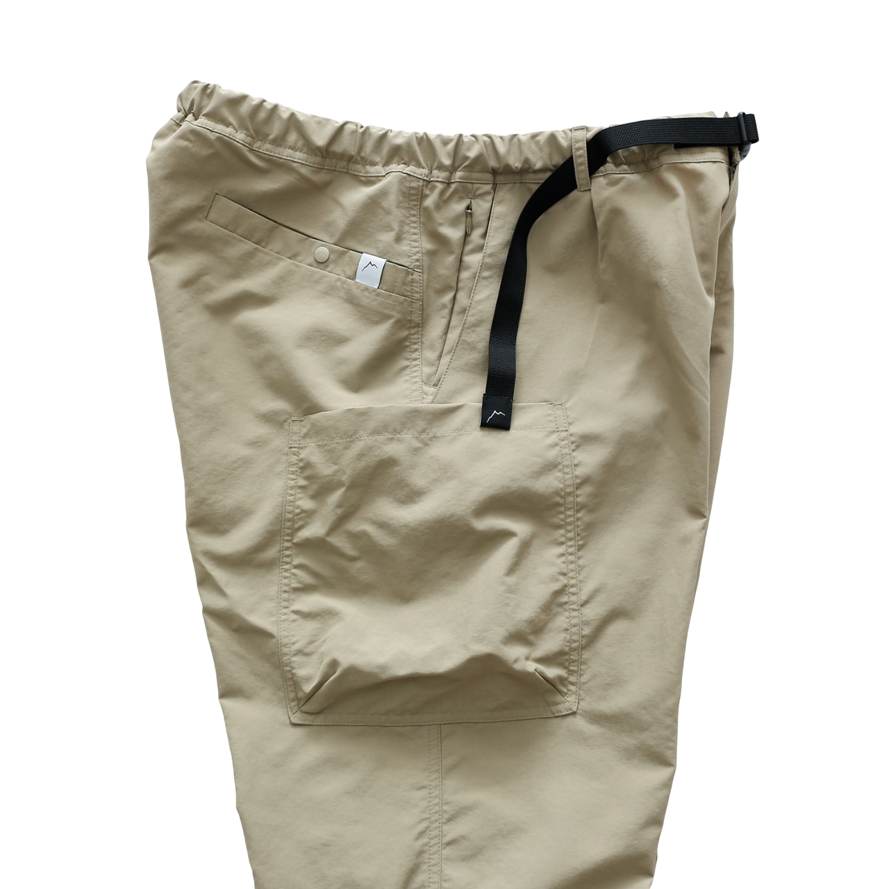 Multi Pocket Pants Wide | Beige