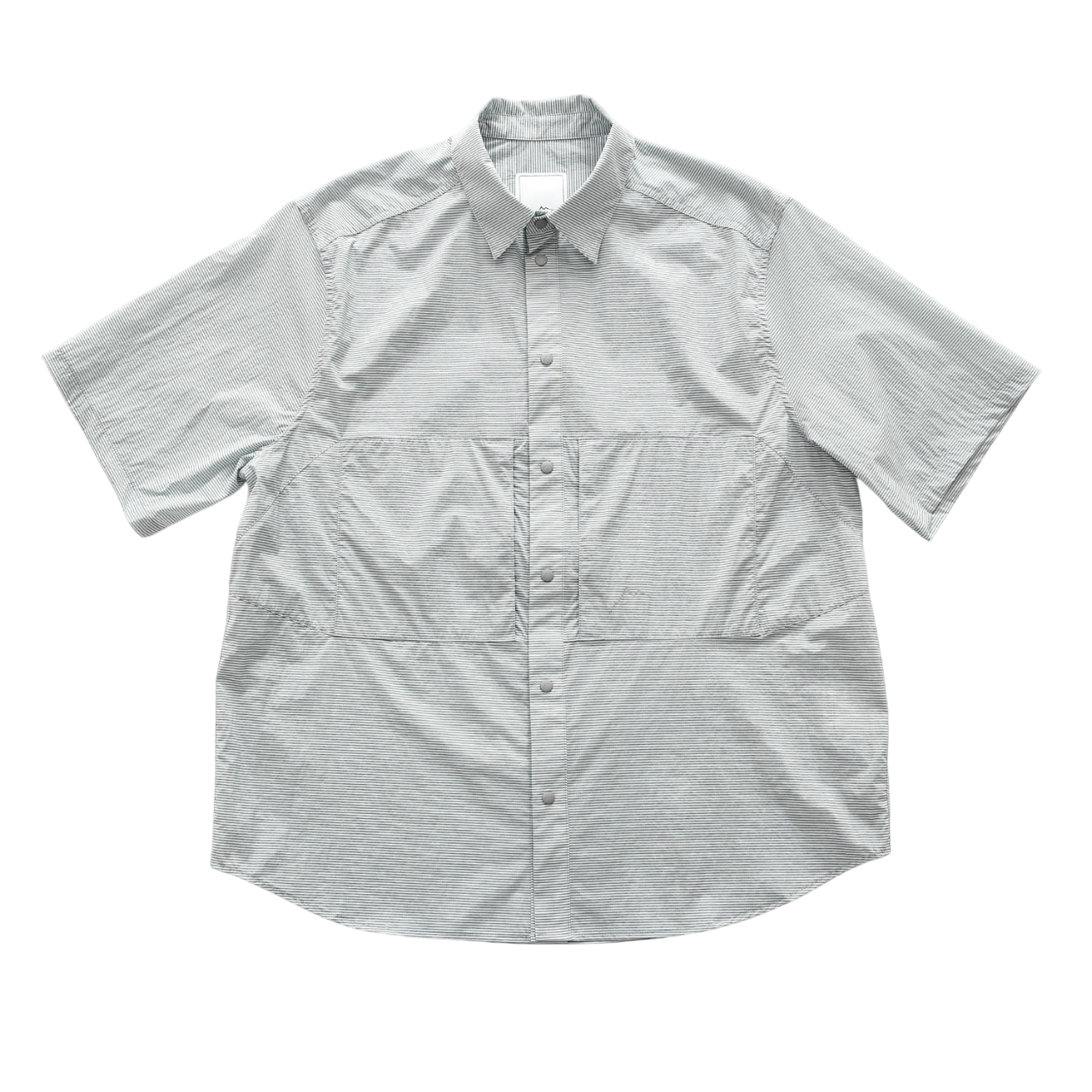 Chk 2pocket Short Sleeve Shirts | Light Grey
