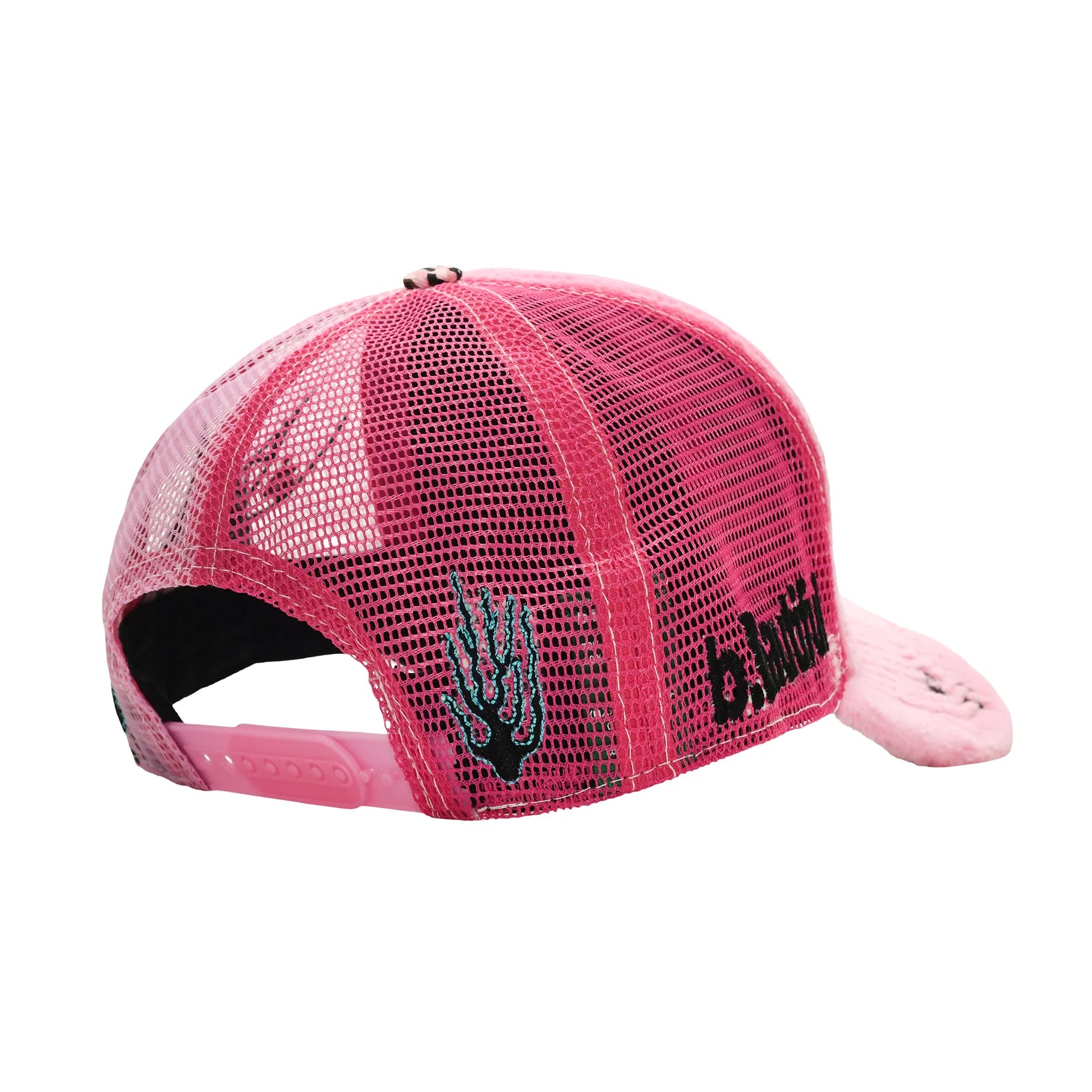 Biyu Trucker Hat (Pink Plush / Pink Camo)