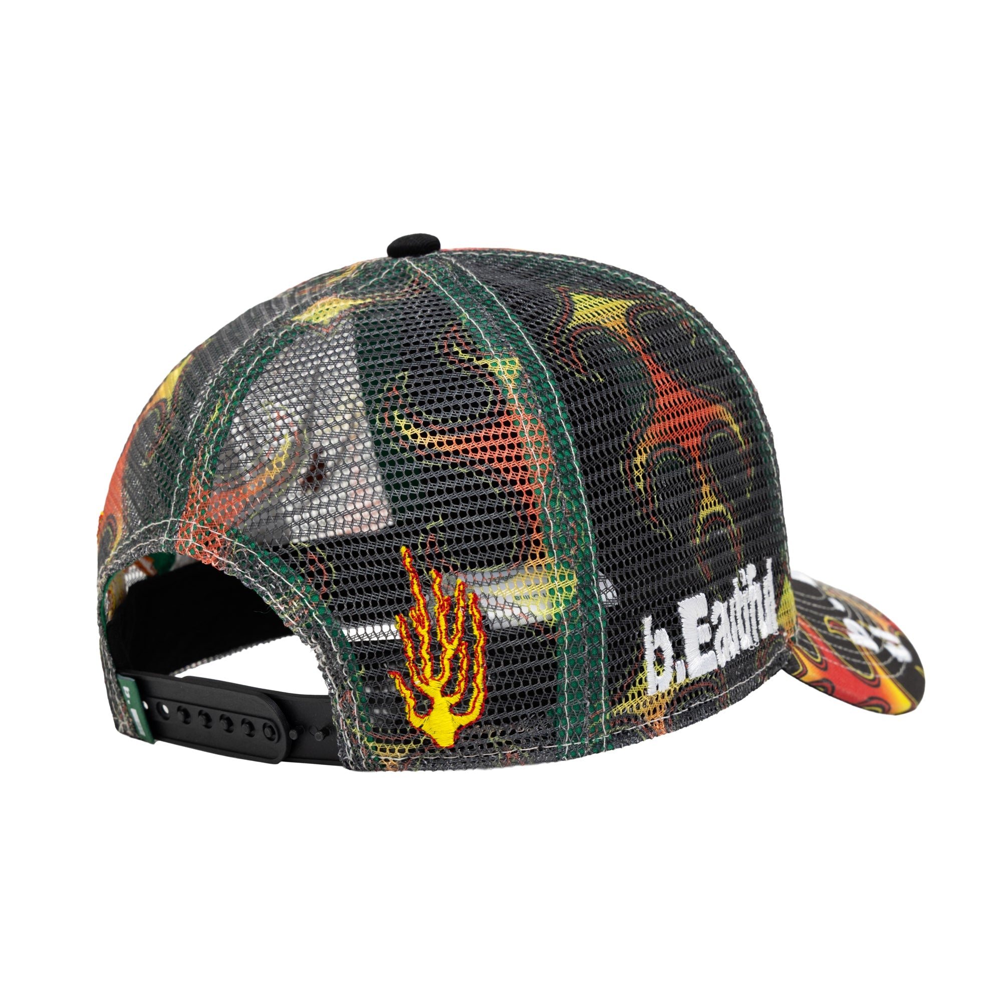 Biyu Hat | Red Flame / Black
