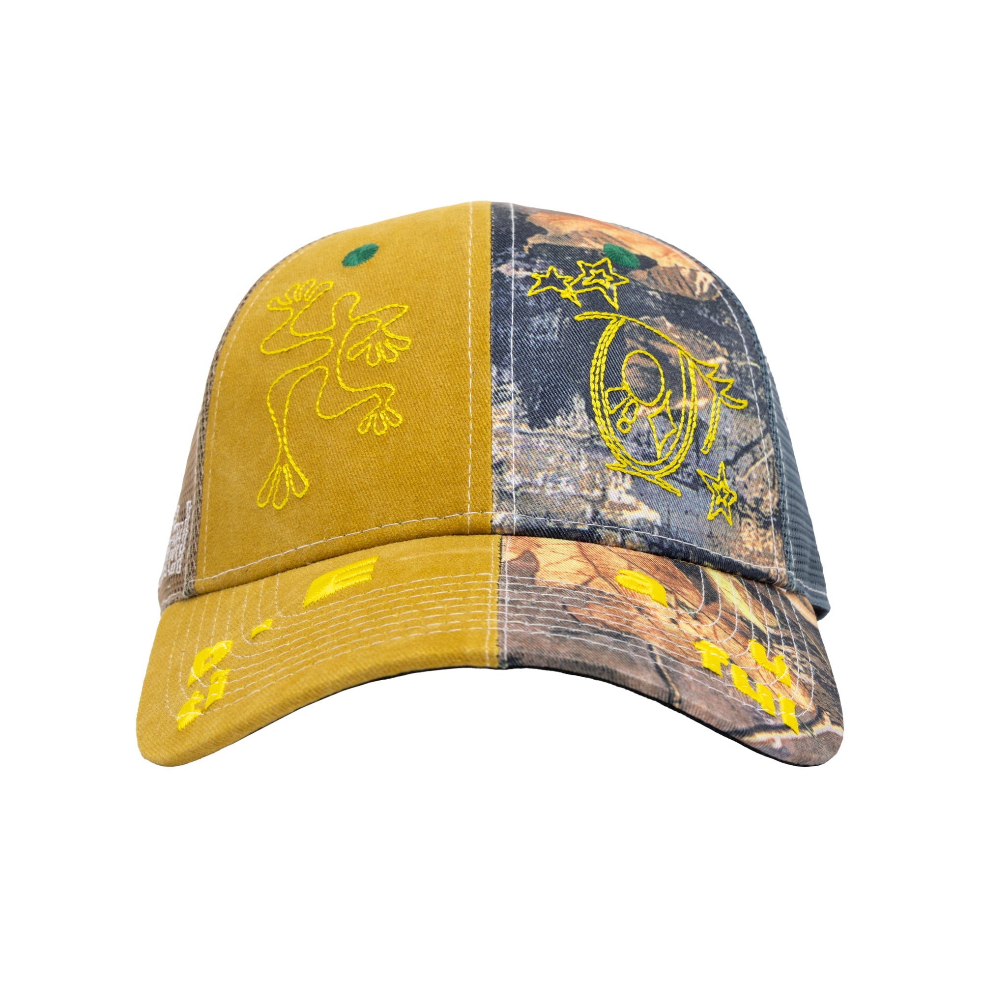 b.Eautiful Biyu Hat | Washed Mustard/Night Cam