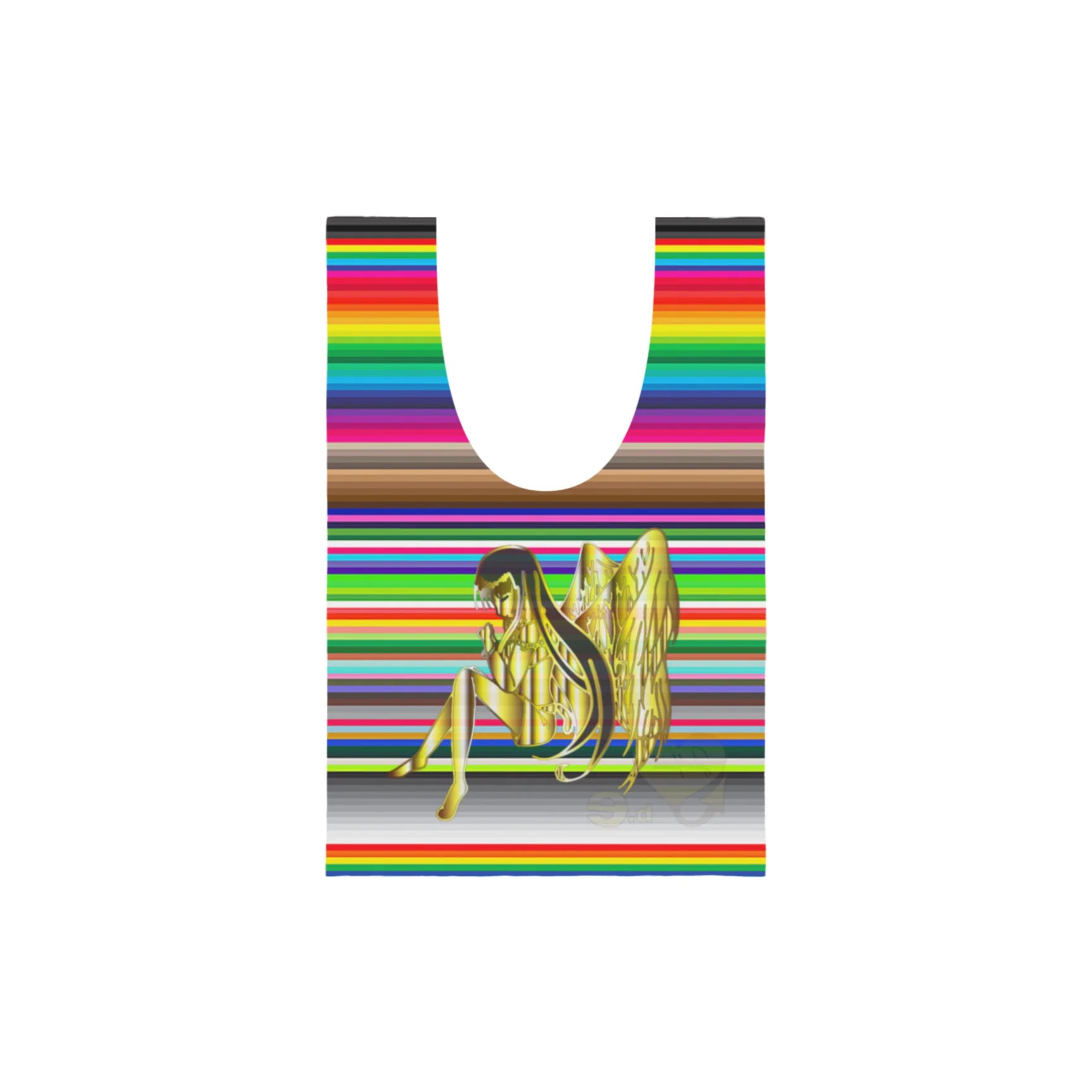 b.Eautiful x Sara Yukiko b.e Angel Reusable Bag Mini (Rainbow)