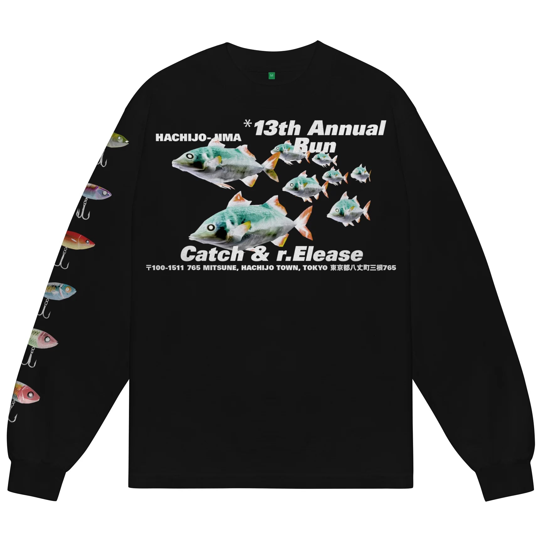 Catch & Release LS Shirt (Black)