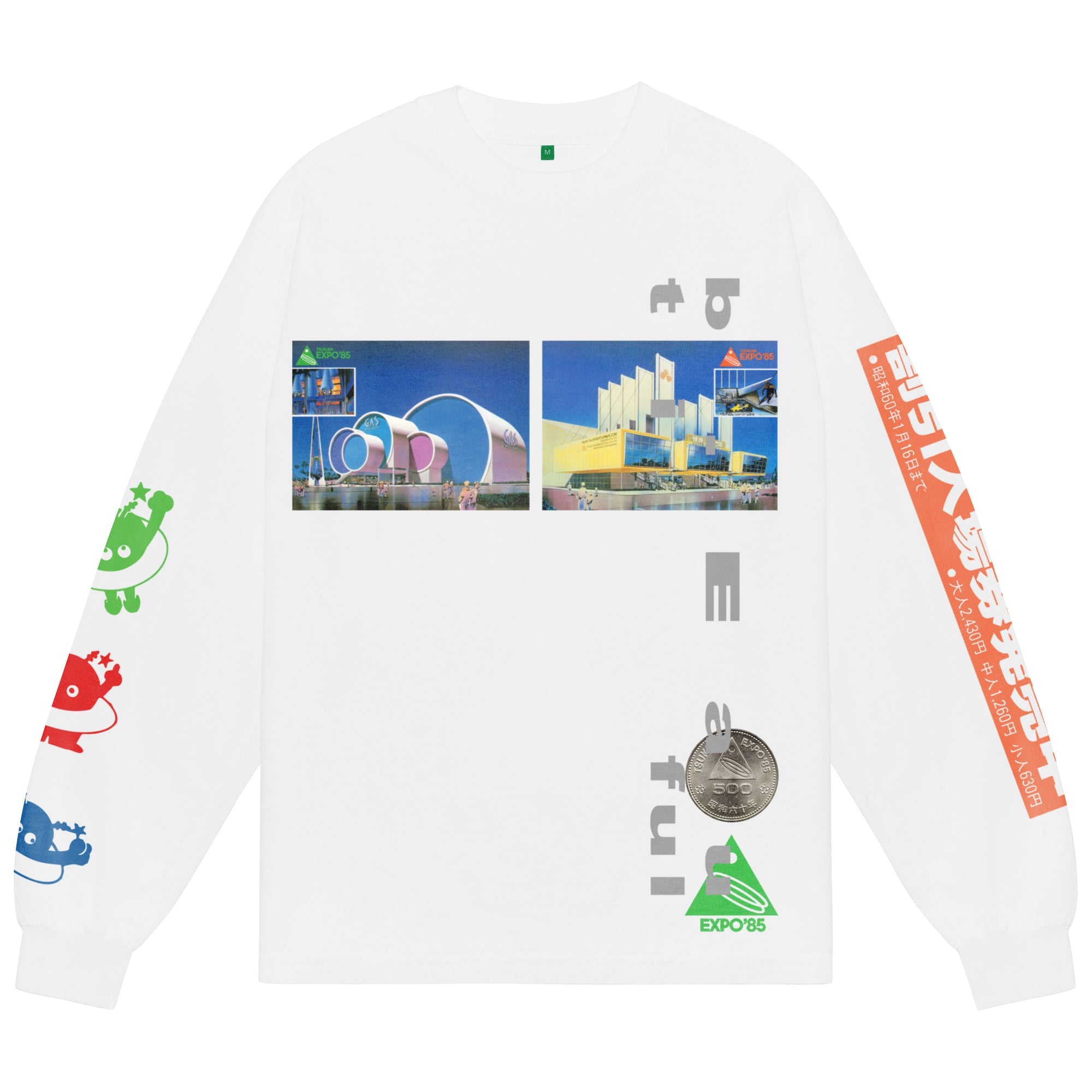 Expo85 Ls Shirt | White