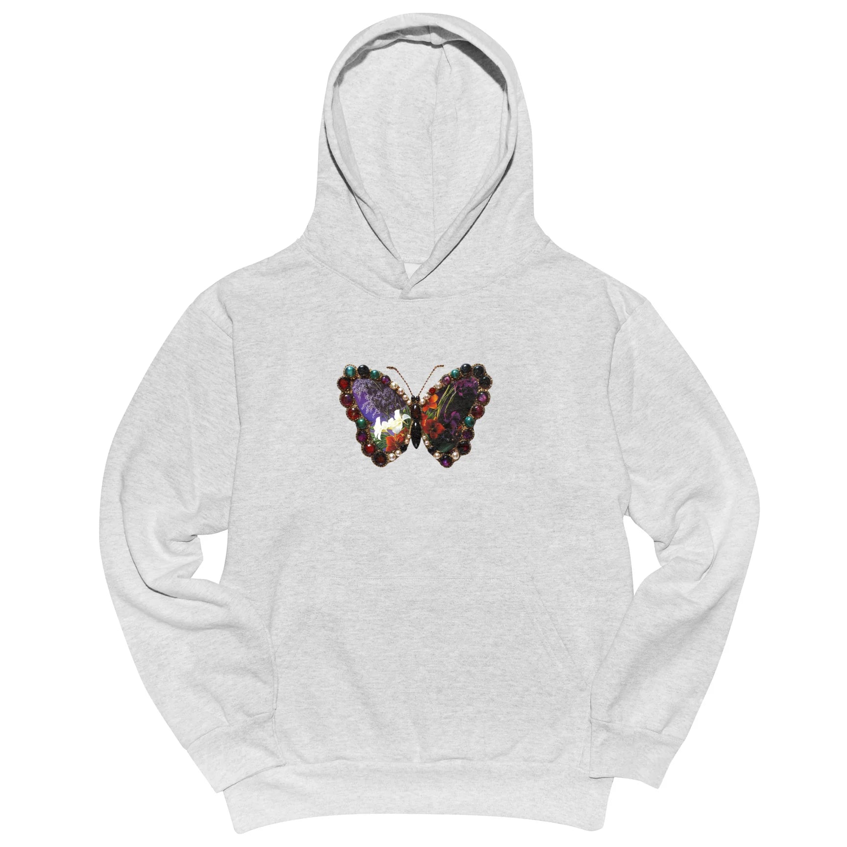 Jewel Hoodie (Heather Grey)