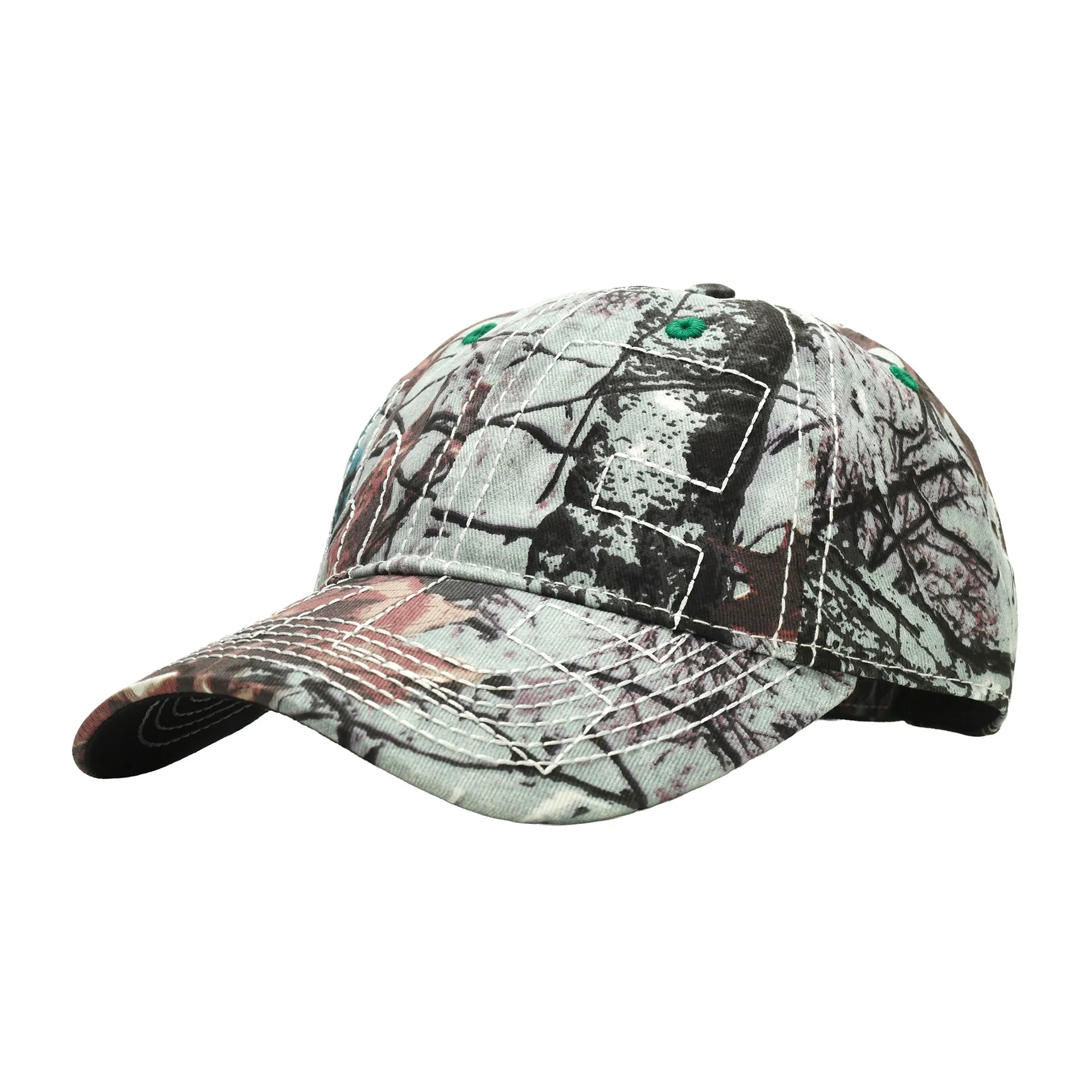 Vapor 6 Panel Hat (Stone Blue Real Camo)
