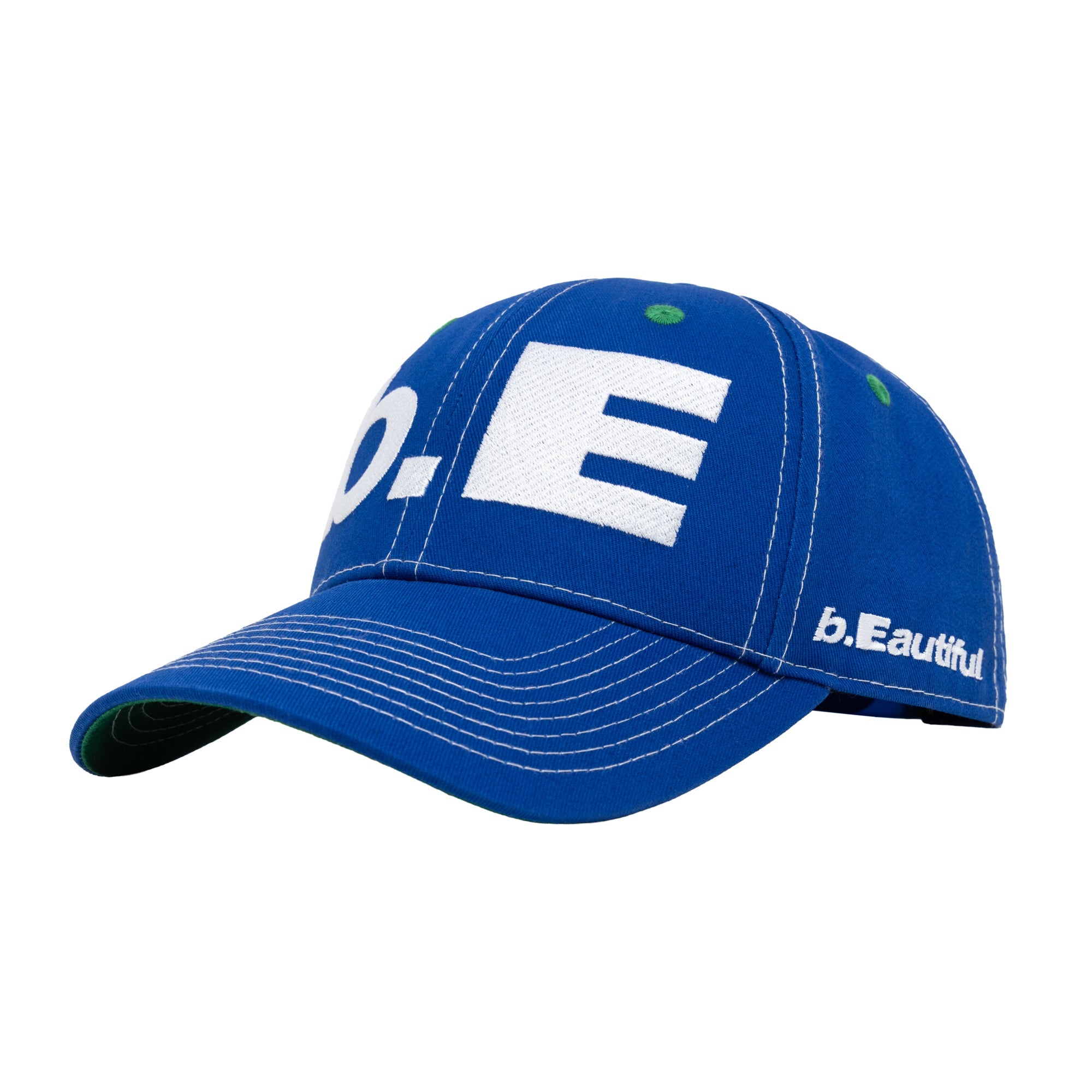 b.Eautiful キャップ b.E Hat Blue Plaid b.Eautifulキャップ b.E Hat