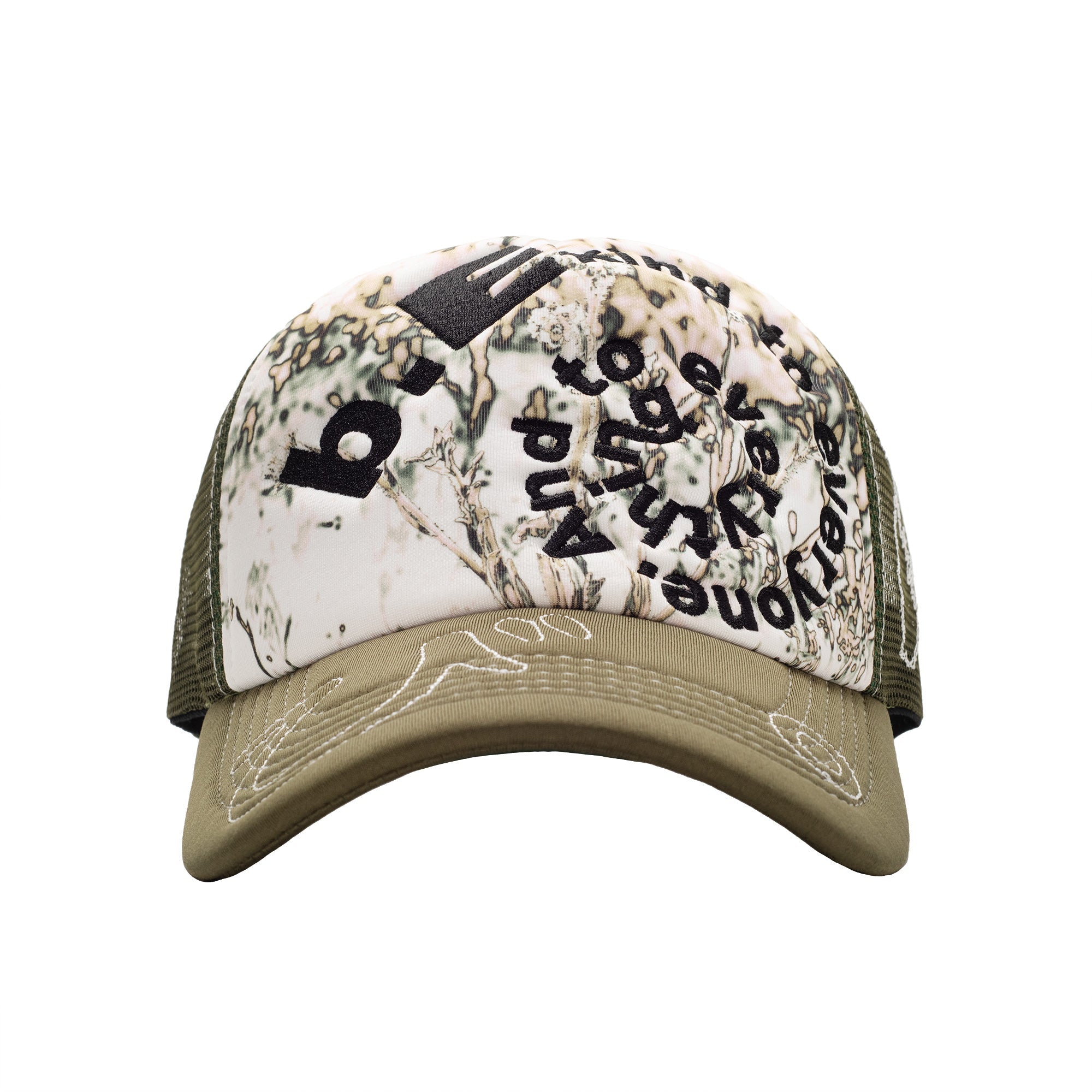 Bi Foam Trucker Hat | Highland Tartan / Brown
