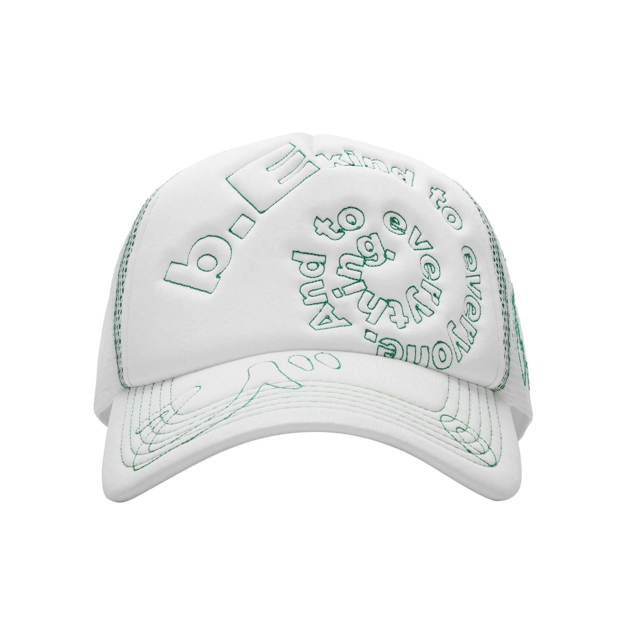 Bi Foam Trucker Hat | Green/White
