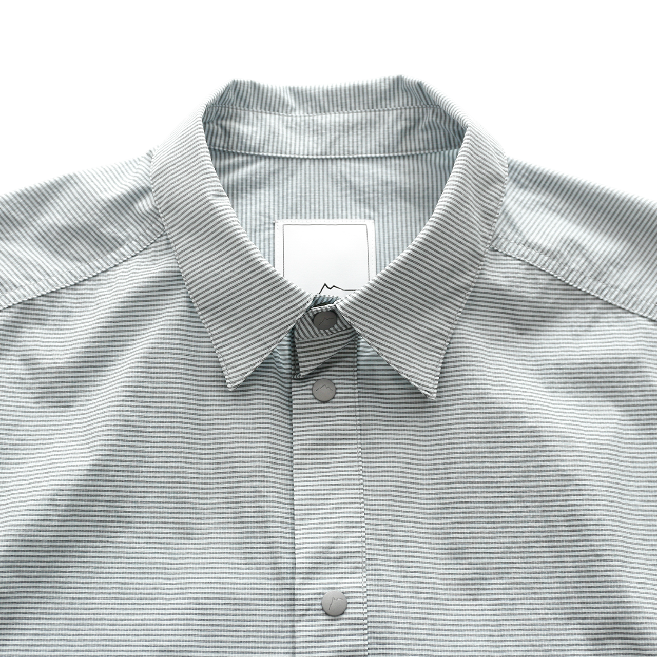 Chk 2pocket Short Sleeve Shirts | Light Grey