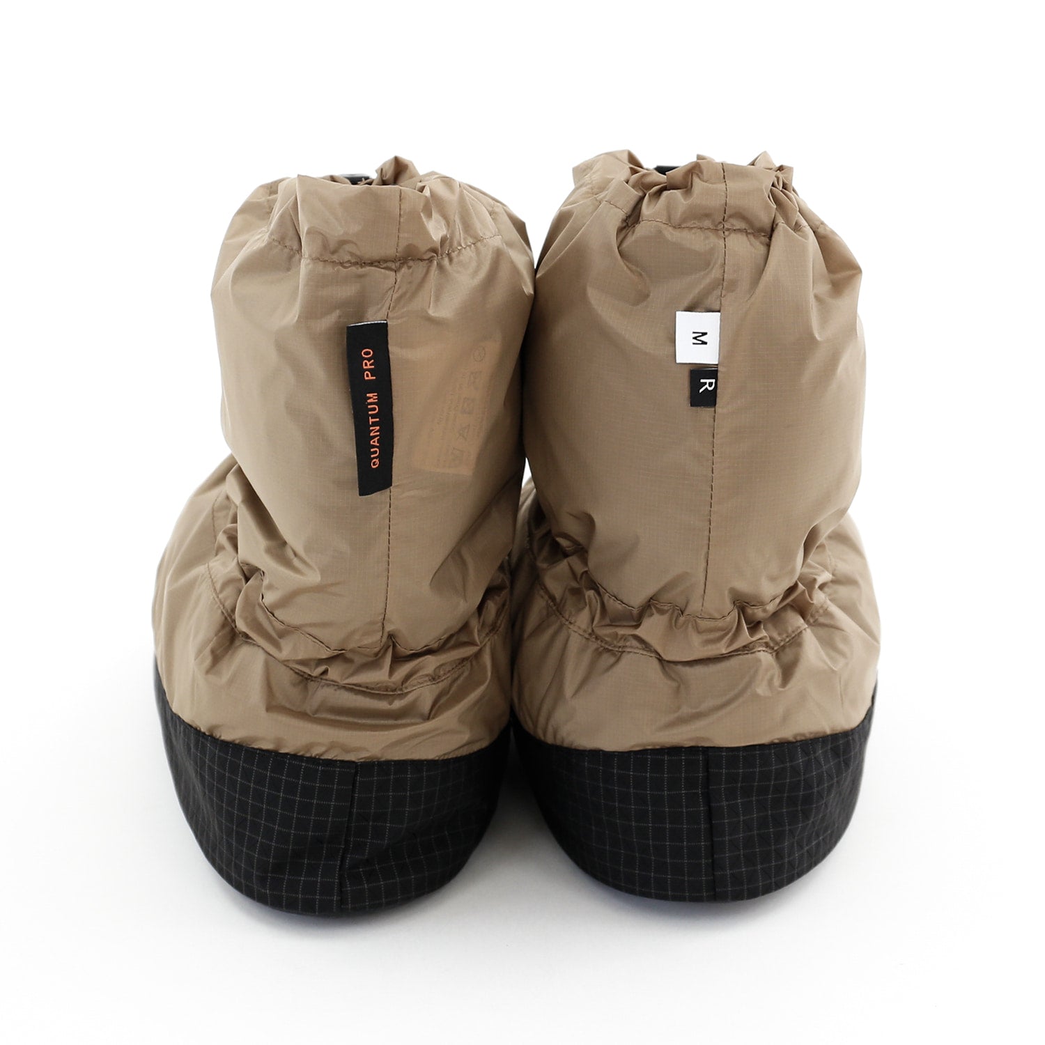 Down Booties | Brown