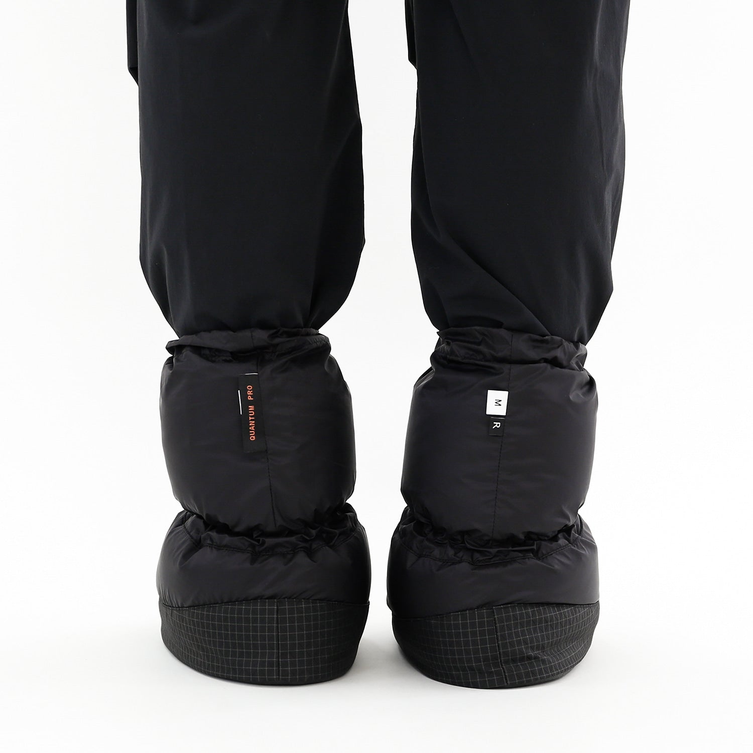 Down Booties | Black