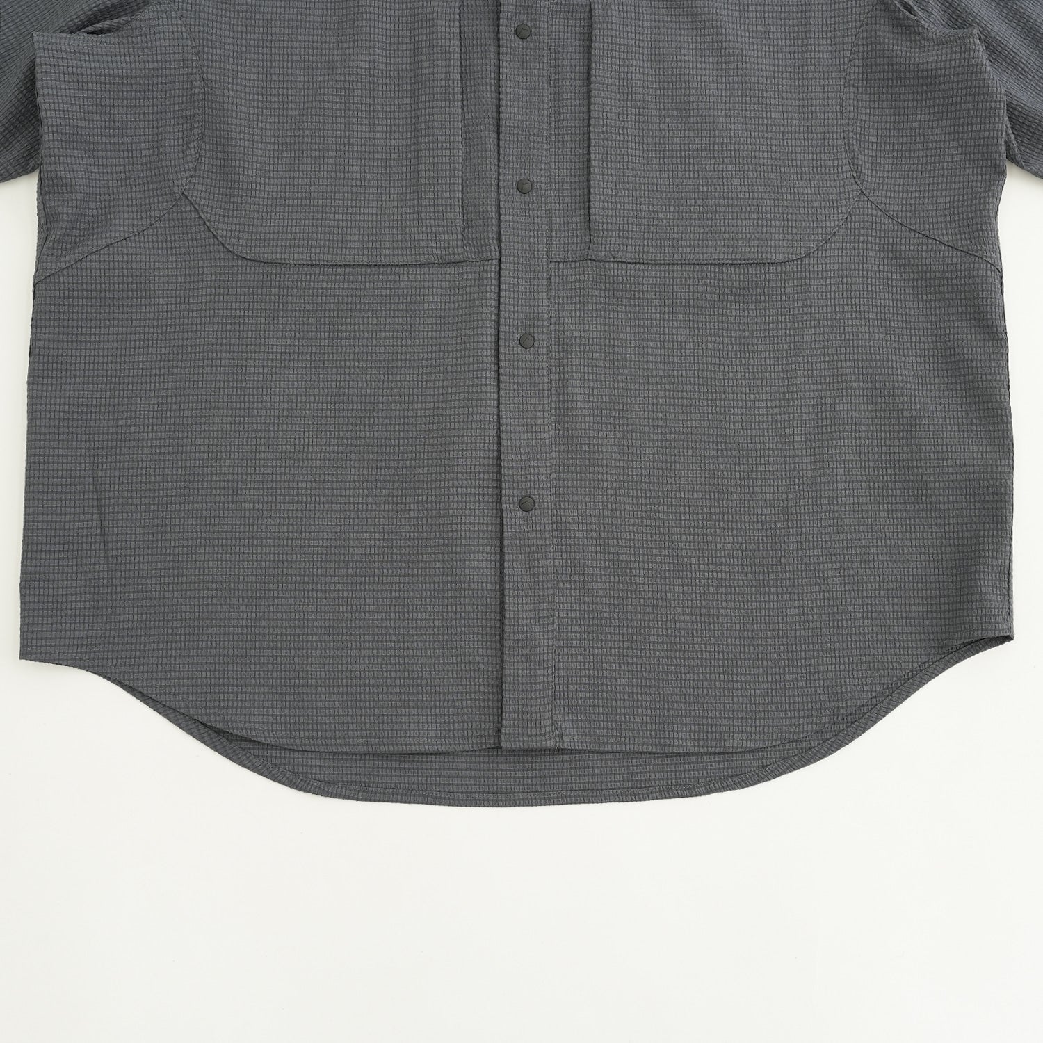 Flow Seersucker Shirts | Charcoal